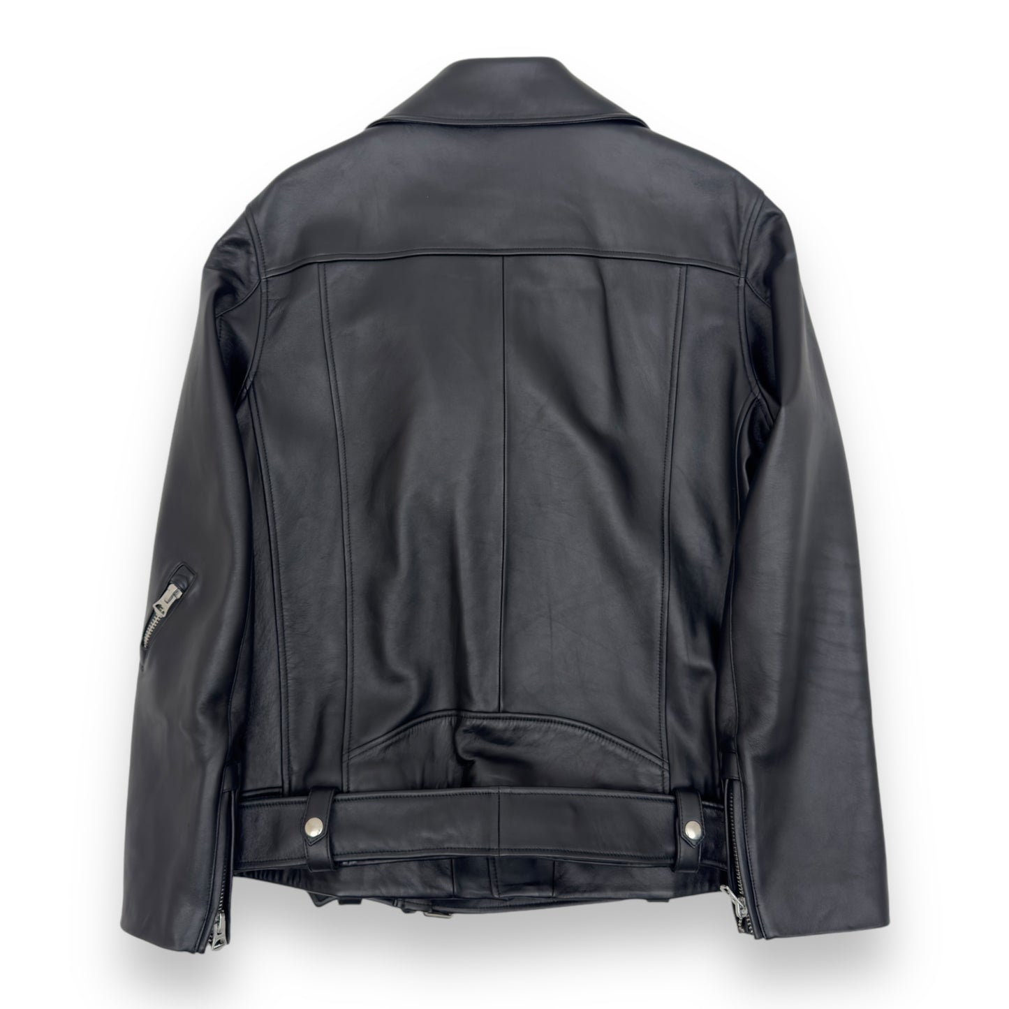 ACNE STUDIOS LEATHER BIKER JACKET BLACK L