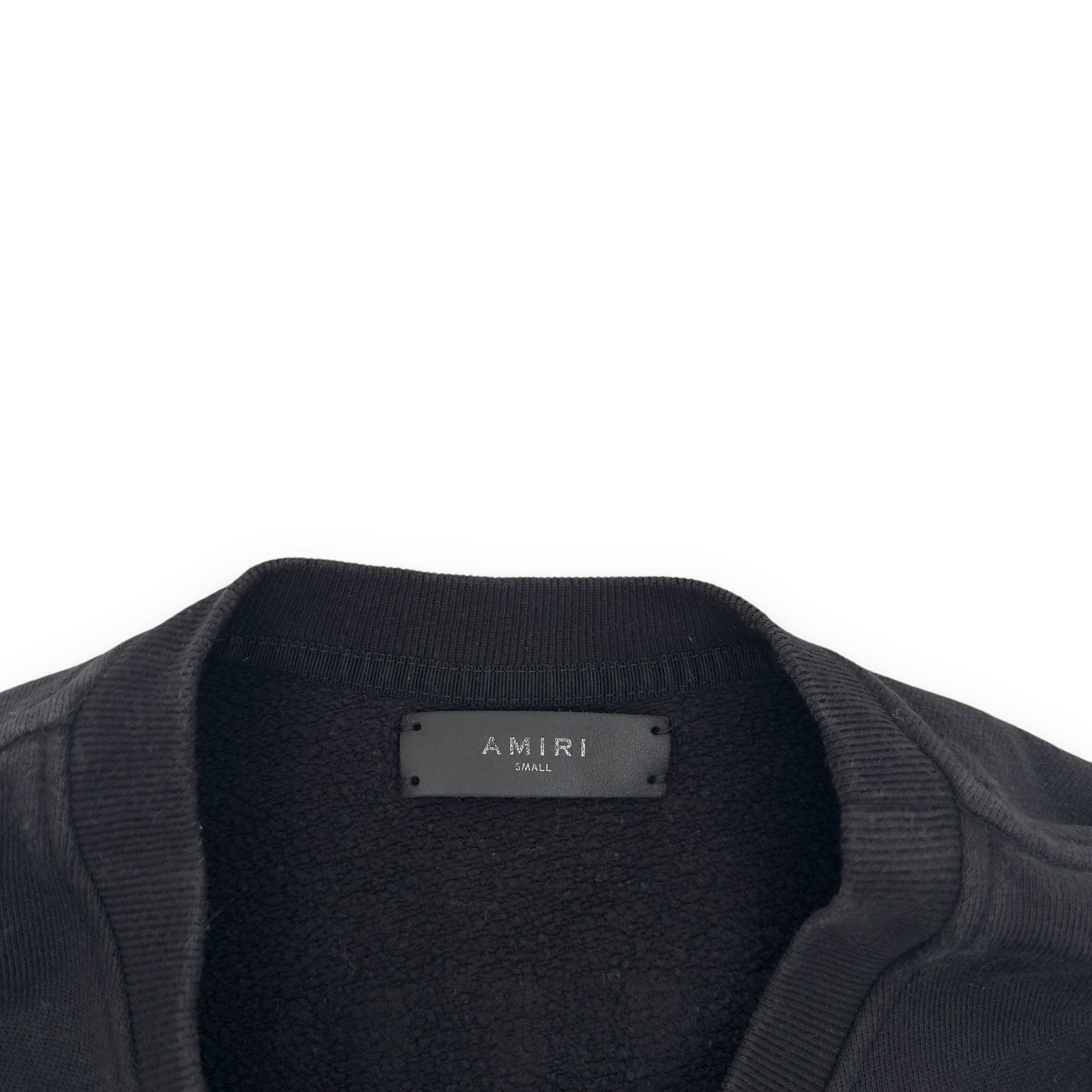 AMIRI CHILDREN OF THE NIGHT SWEATSHIRT BLACK / RED S