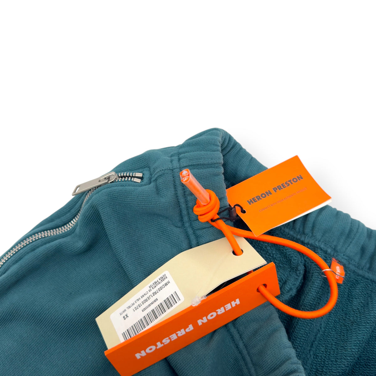 HERON PRESTON SWEAT SHORTS GREEN XS