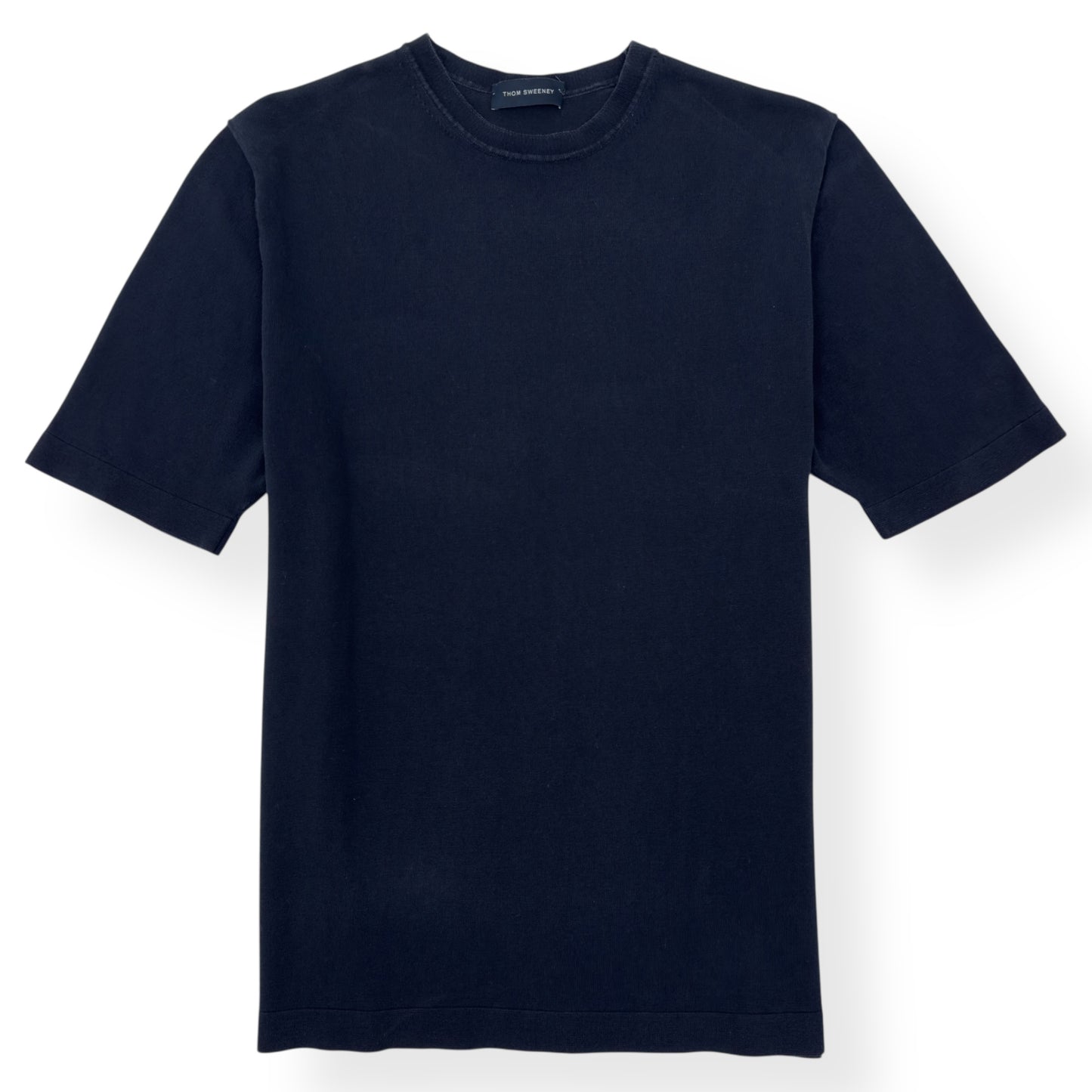 THOM SWEENEY COTTON T-SHIRT NAVY 50 / M