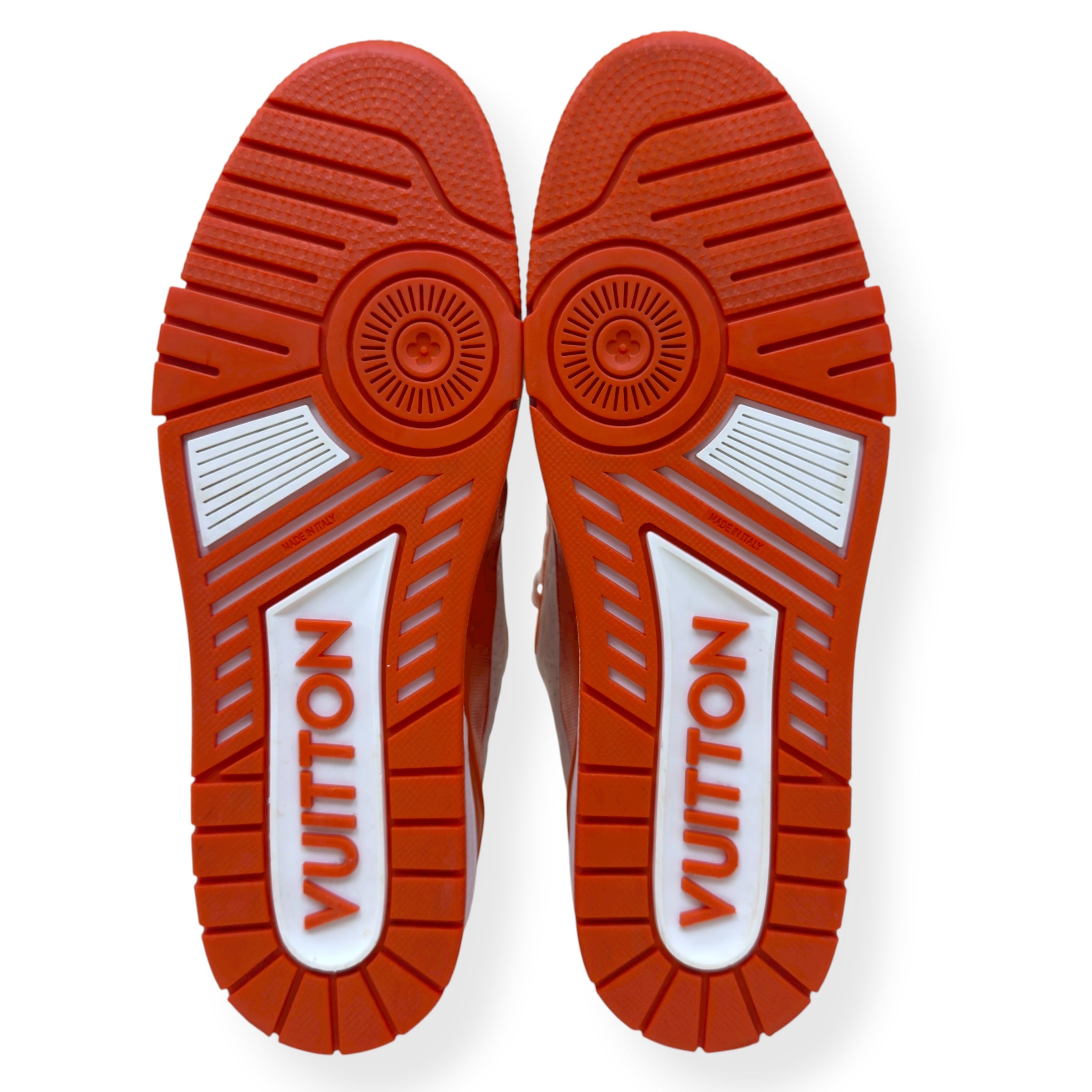 LOUIS VUITTON MONOGRAM LV TRAINER ORANGE UK11
