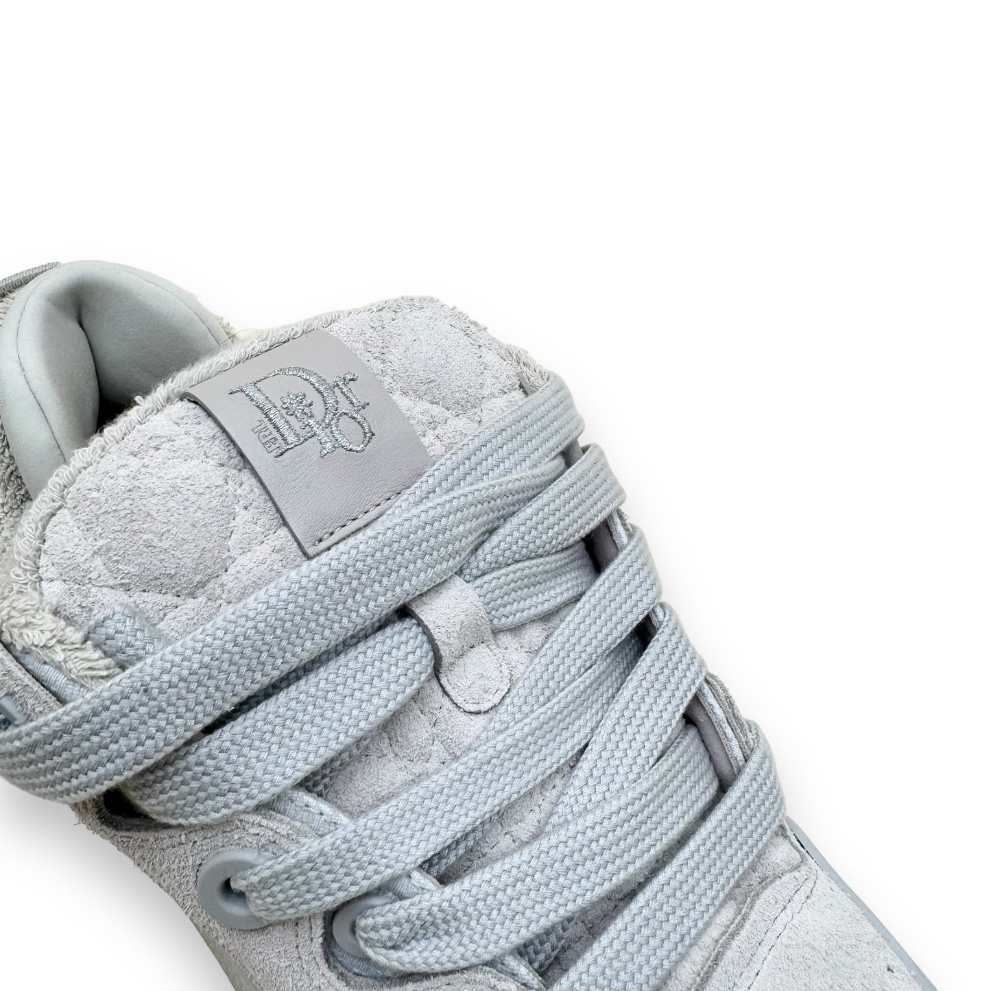 DIOR B9S SKATER ERL DIOR OBLIQUE JACQUARD SUEDE SNEAKER GREY UK6