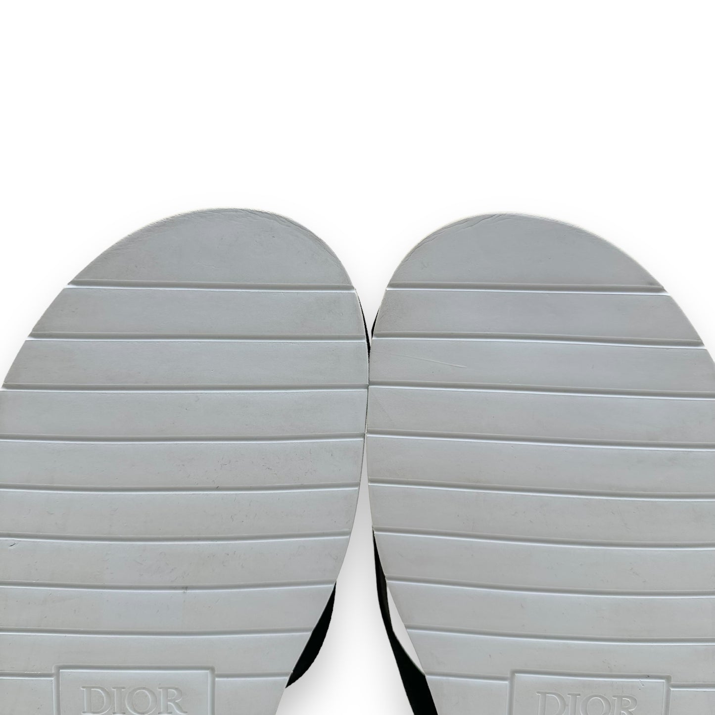 DIOR X SHAWN STÜSSY 2020 FLIP FLOPS BLACK / WHITE UK9