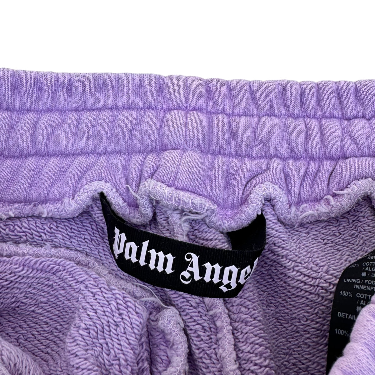PALM ANGELS OVERSIZED SWEATPANTS PURPLE XS