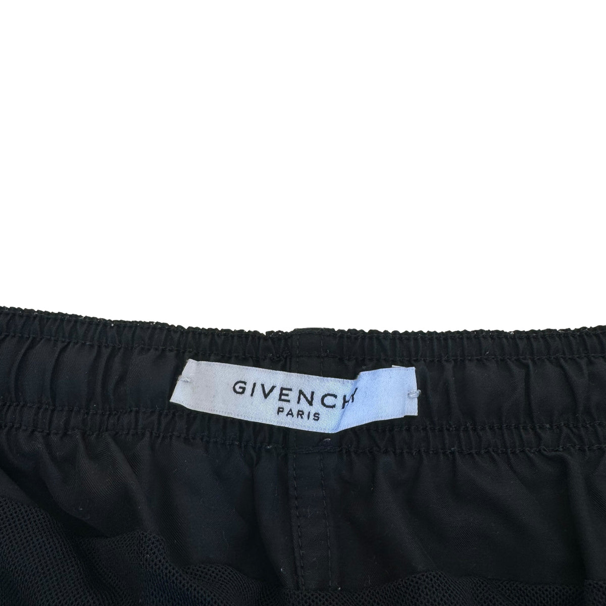 GIVENCHY LOGO SWIM SHORTS BLACK L