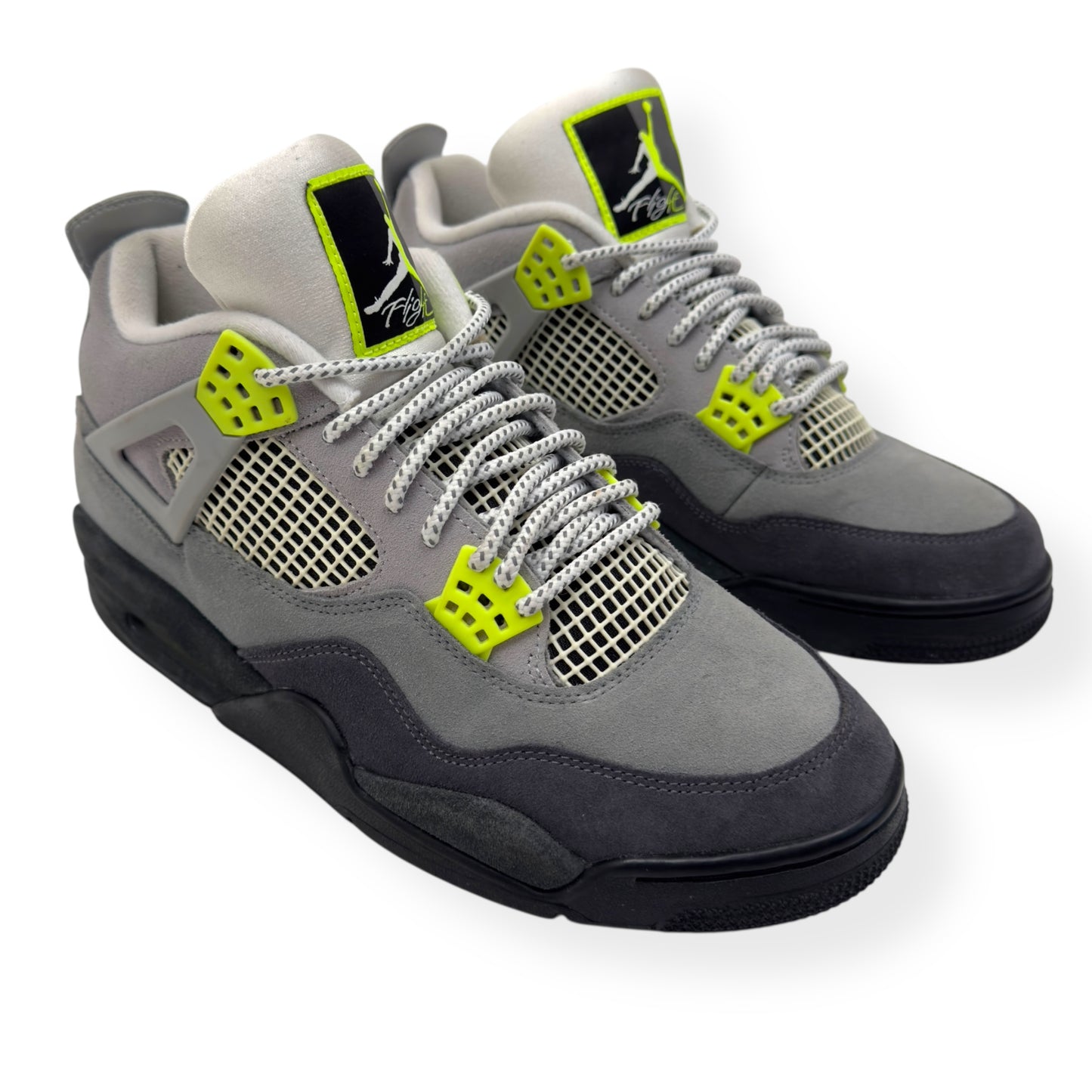 NIKE AIR JORDAN 4 RETRO SE 95 SNEAKER NEON UK9.5