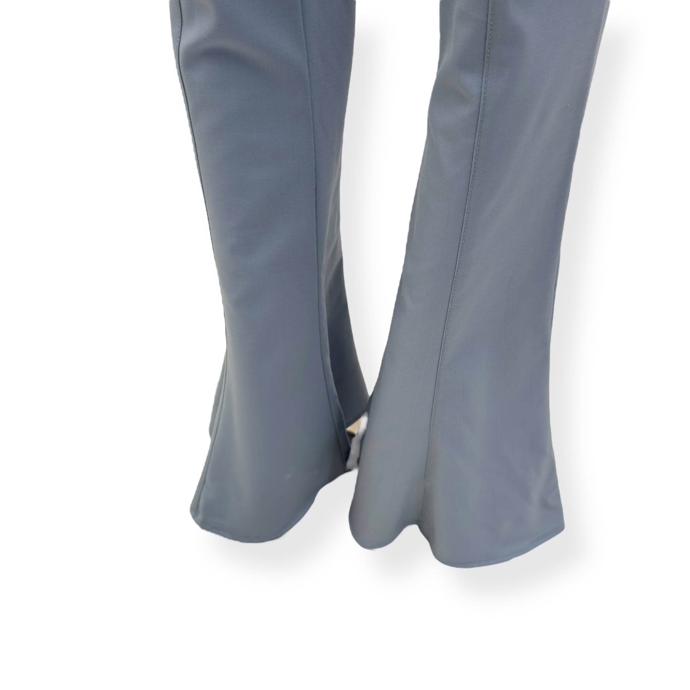 JACQUEMUS LE SPLASH MELO CUT-OUT STRETCH-WOOL SUIT BLUE 36 / XS