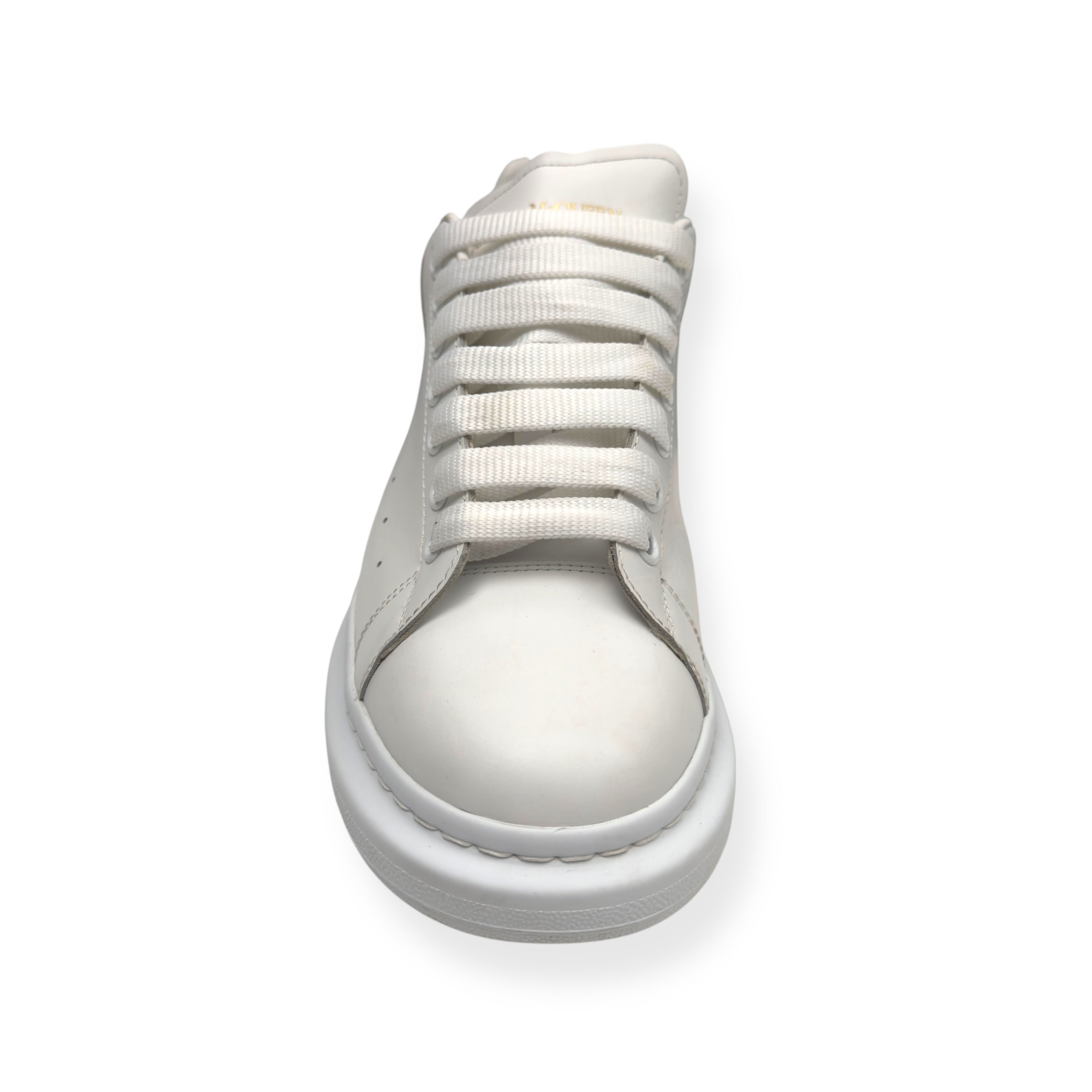 ALEXANDER MCQUEEN OVERSIZED LEATHER SNEAKER WHITE 42.5 / UK8.5