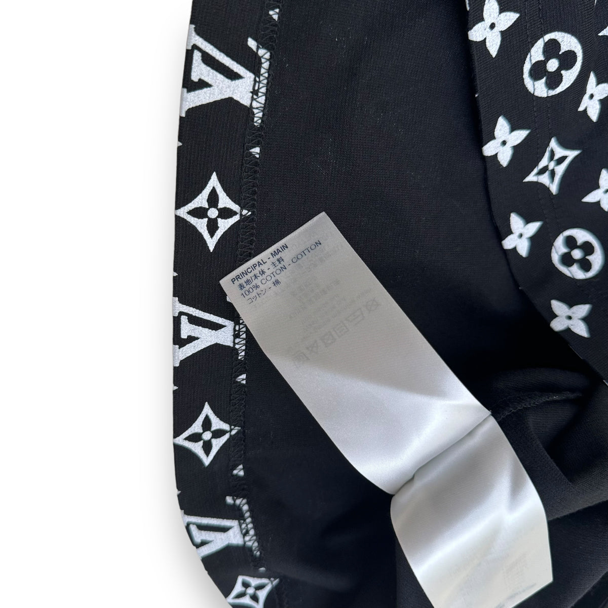 LOUIS VUITTON MONOGRAM GRADIENT T-SHIRT BLACK XL