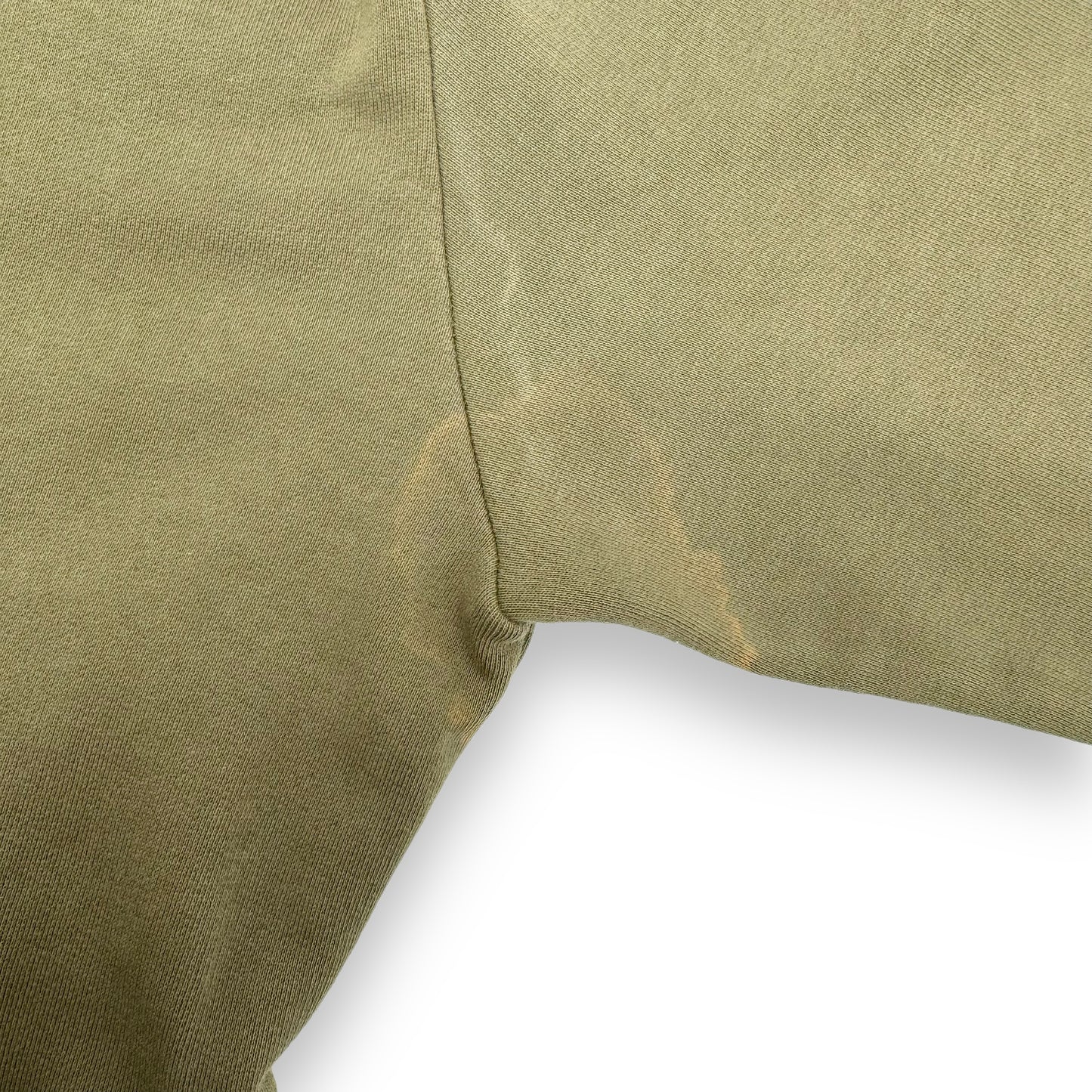 BALMAIN LOGO PRINT ZIP-UP HOODIE KHAKI S