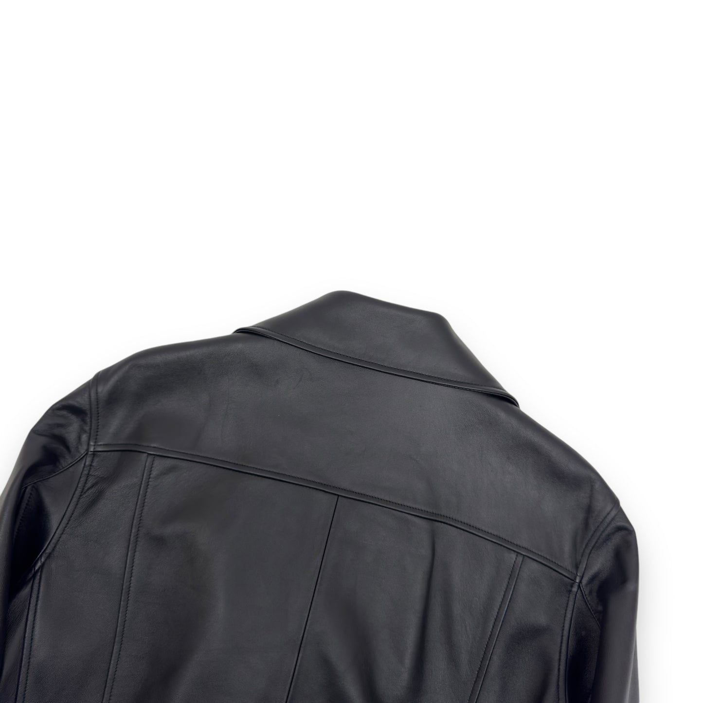 ACNE STUDIOS LEATHER BIKER JACKET BLACK L