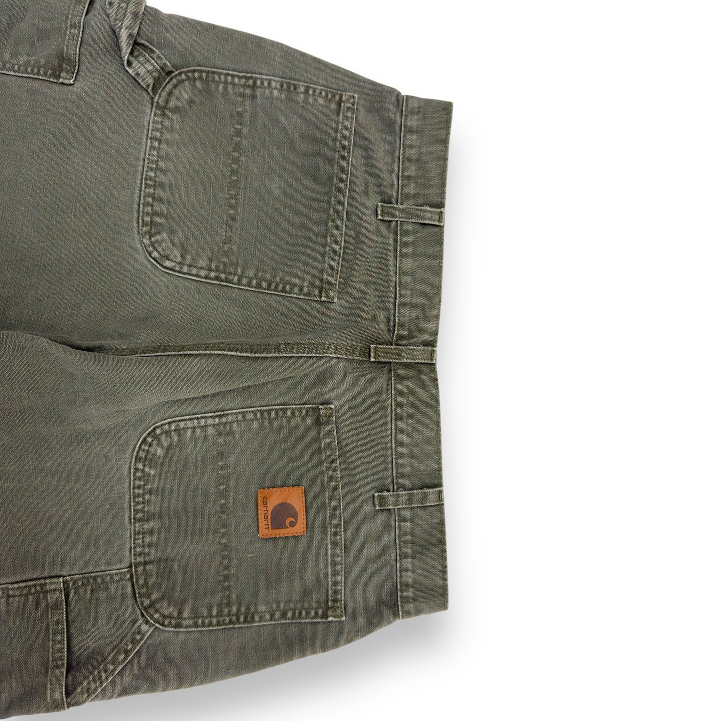 JEANIUS BAR ATELIER PAINT SPLATTER DENIM JEANS GREEN W34”