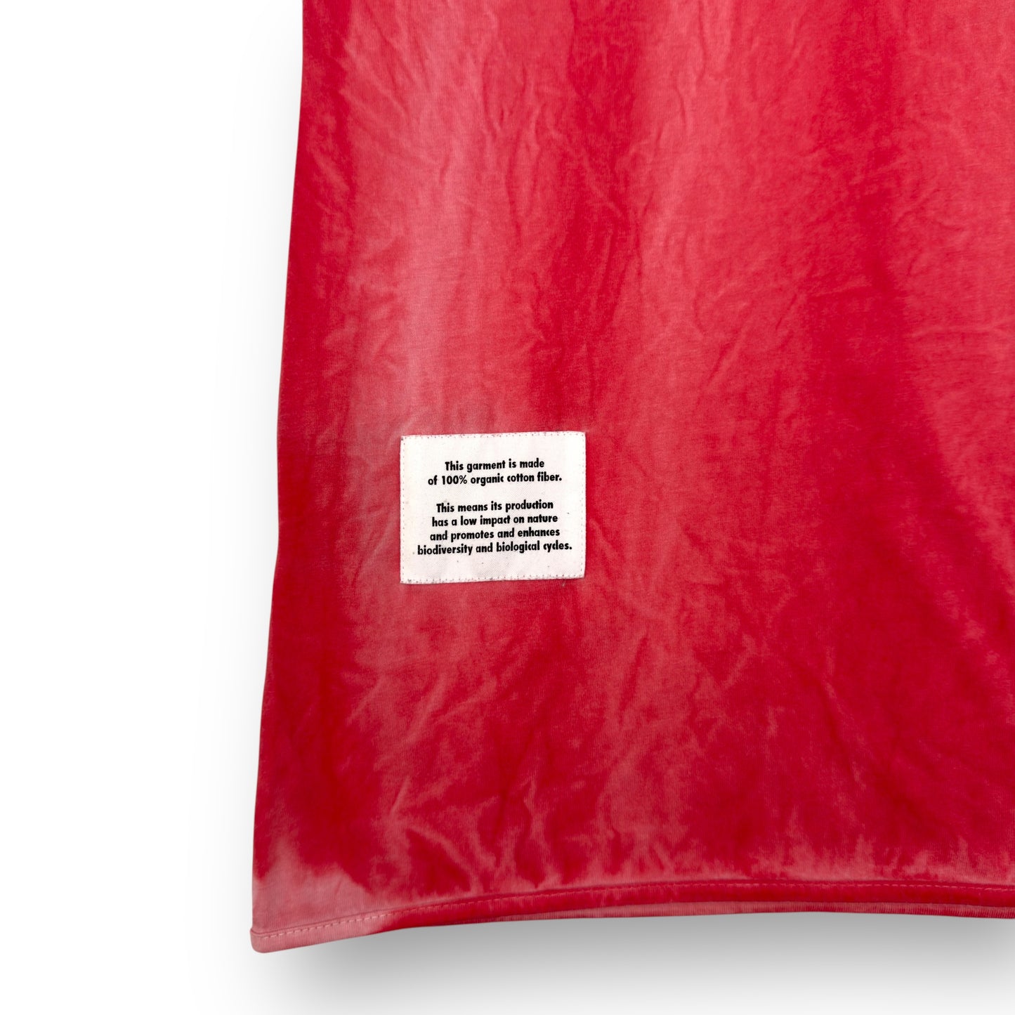 HERON PRESTON GRAPHIC PRINT T-SHIRT RED L