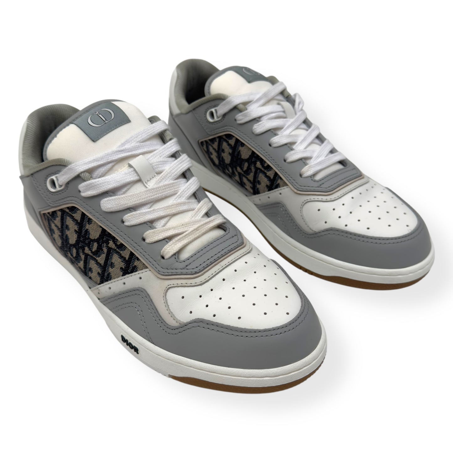 DIOR B27 LOW TOP SNEAKER GREY / WHITE 43 / UK9