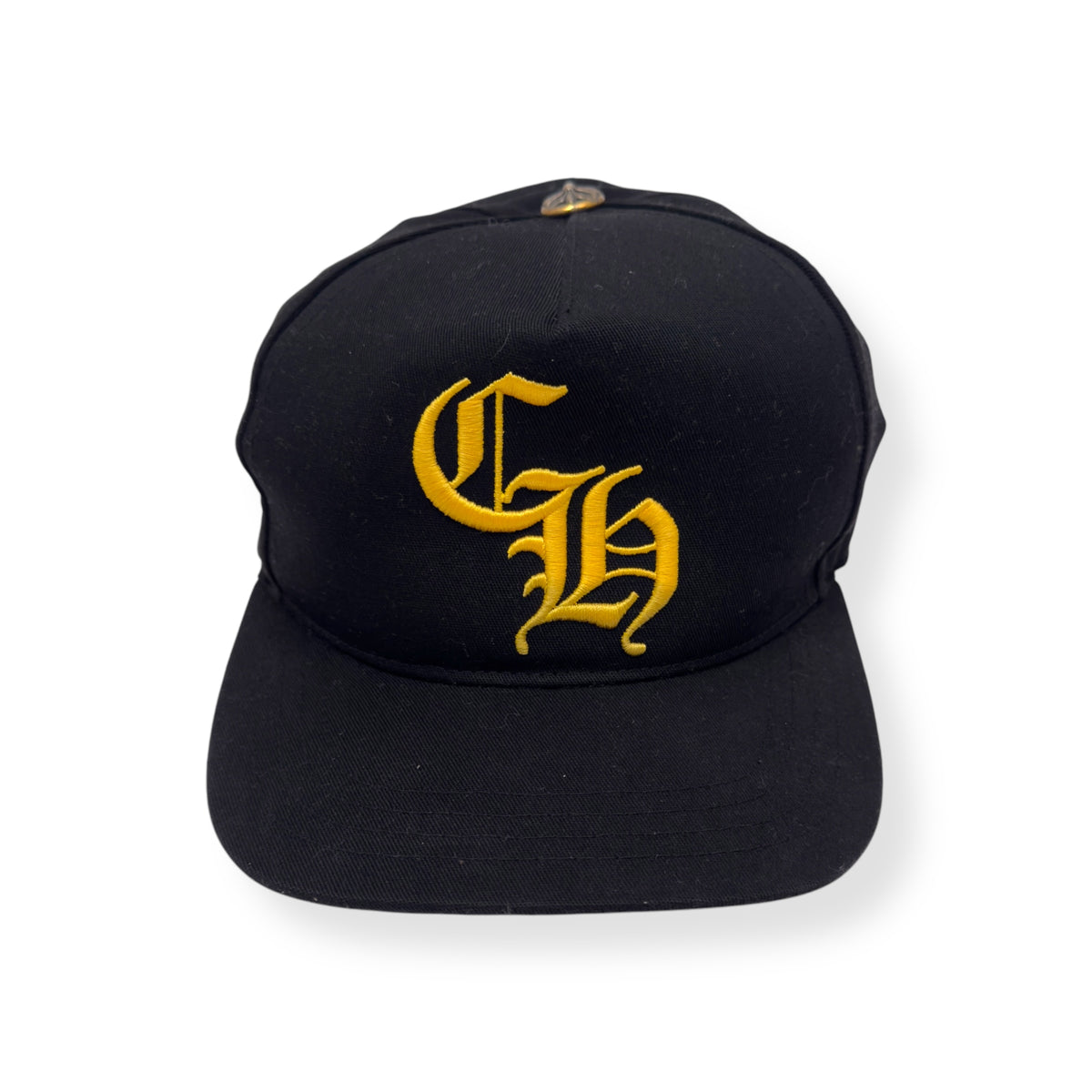 CHROME HEARTS CH BASEBALL CAP BLACK / YELLOW O/S