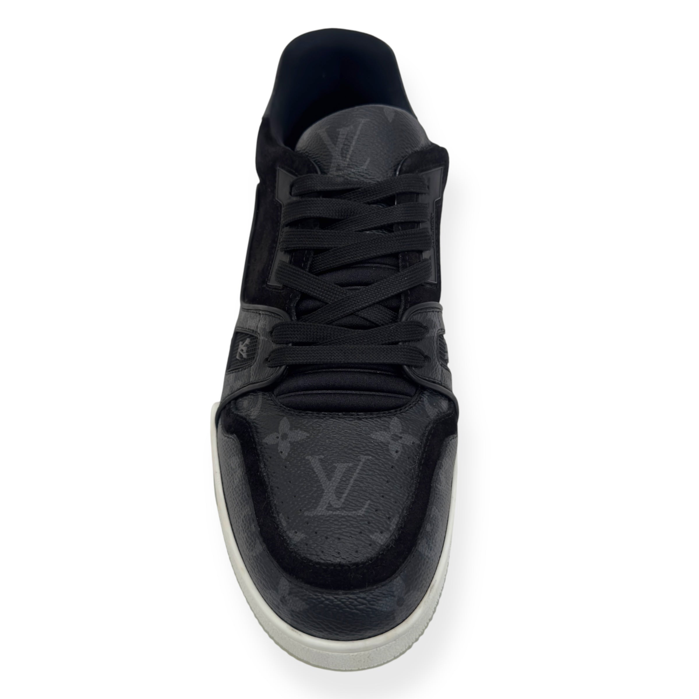 LOUIS VUITTON LV TRAINER BLACK / WHITE UK8