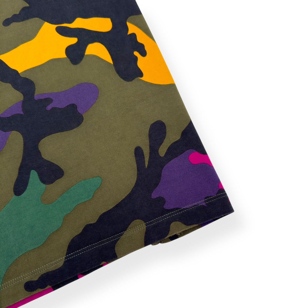VALENTINO CAMOUFLAGE T-SHIRT MULTICOLOURED M