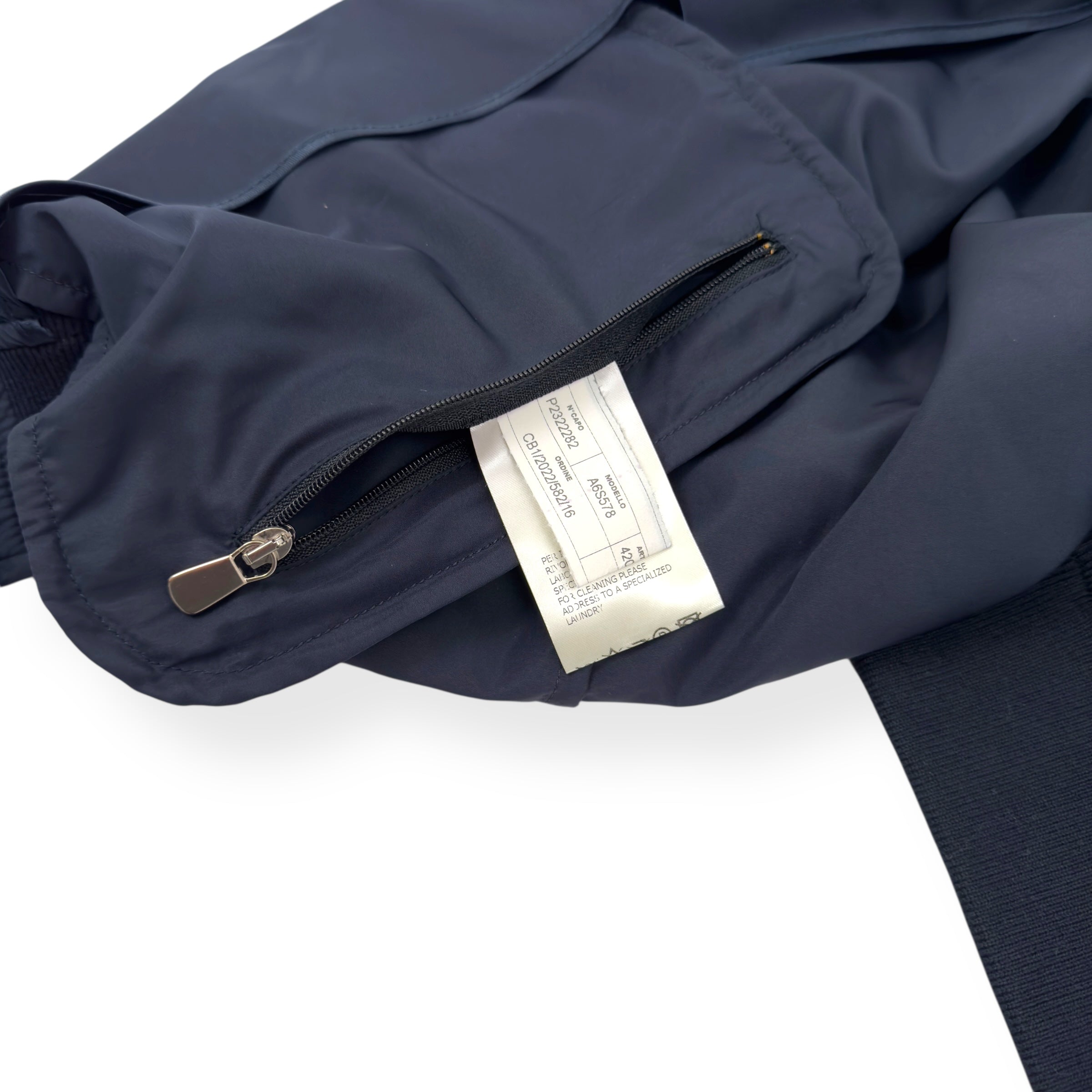 THOM SWEENEY SS23 JAPANESE NYLON GILET NAVY M