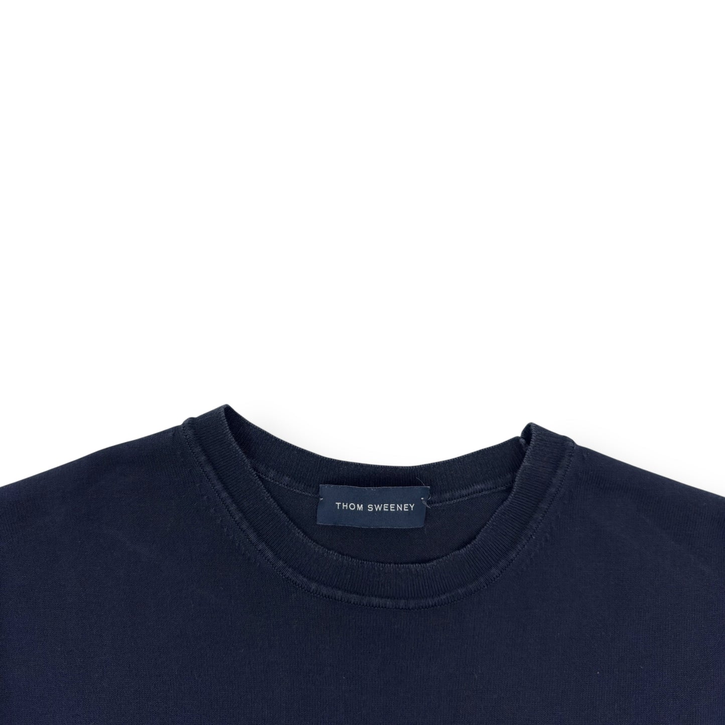 THOM SWEENEY COTTON T-SHIRT NAVY 50 / M