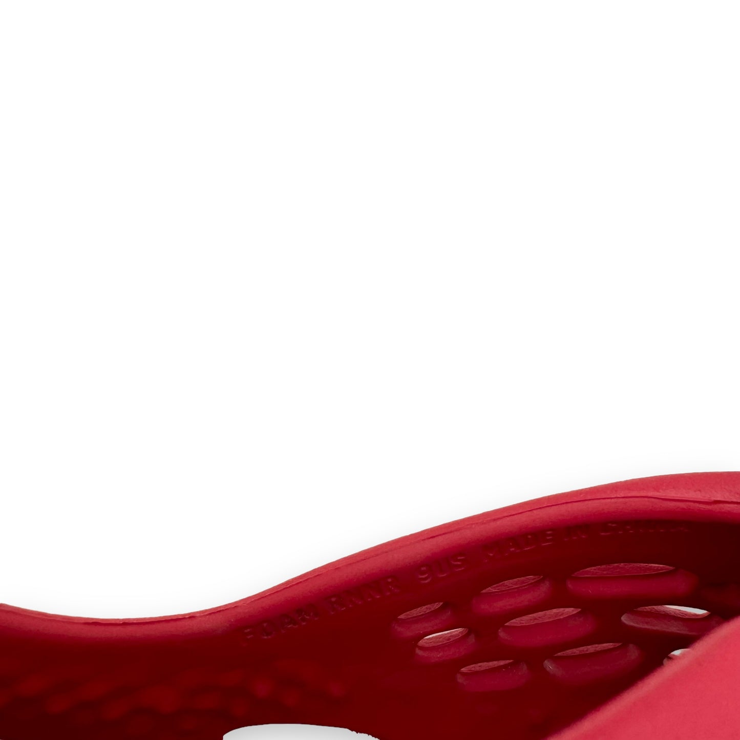 ADIDAS YEEZY FOAM RUNNER VERMILLION RED UK9