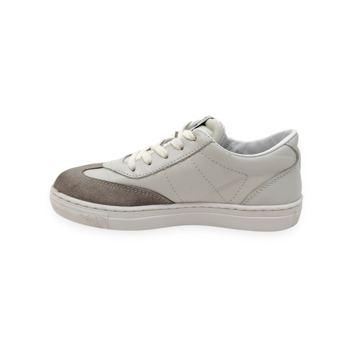 DIOR B101 LEATHER SNEAKER CREAM GREIGE UK11K