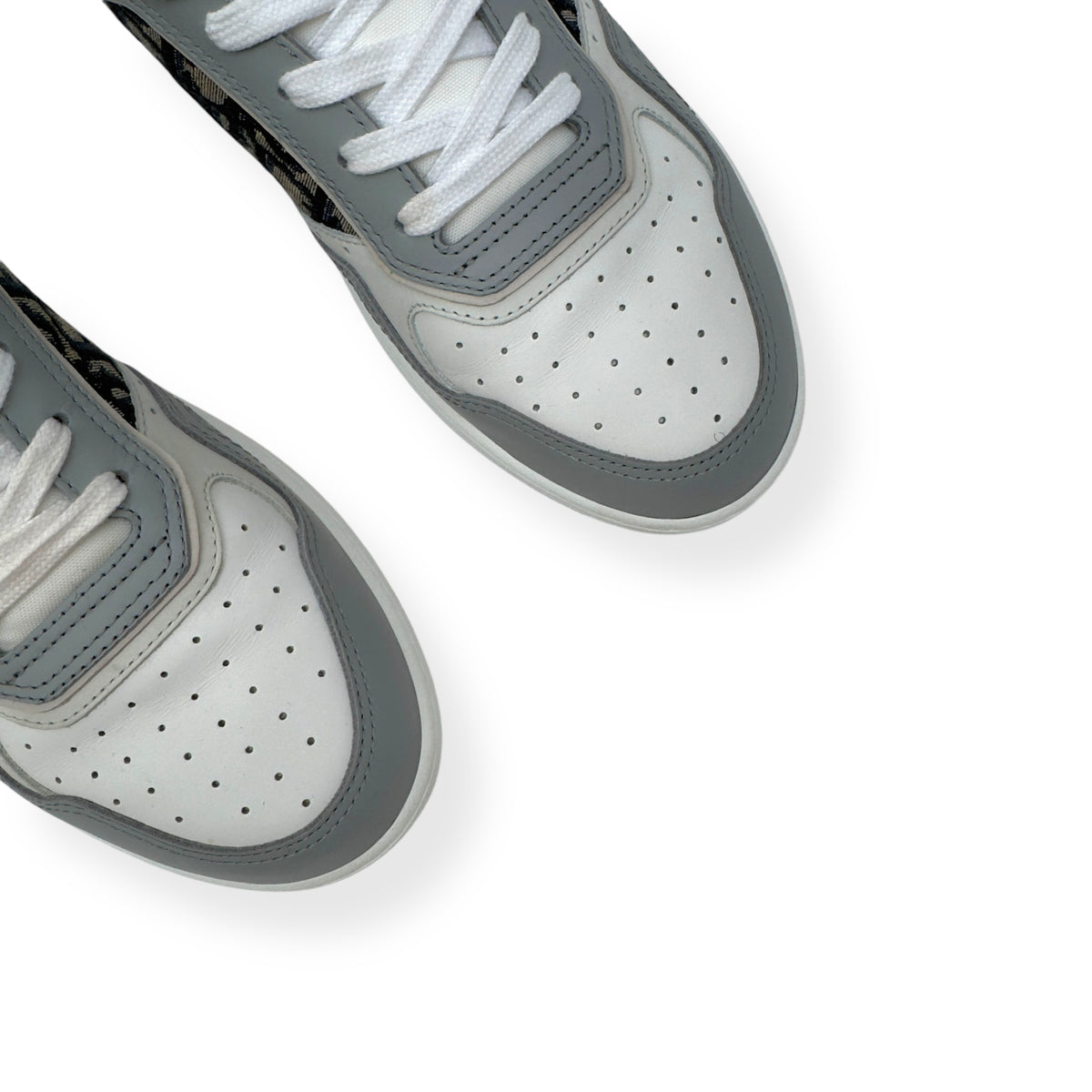 DIOR B27 LOW TOP SNEAKER GREY / WHITE 43 / UK9