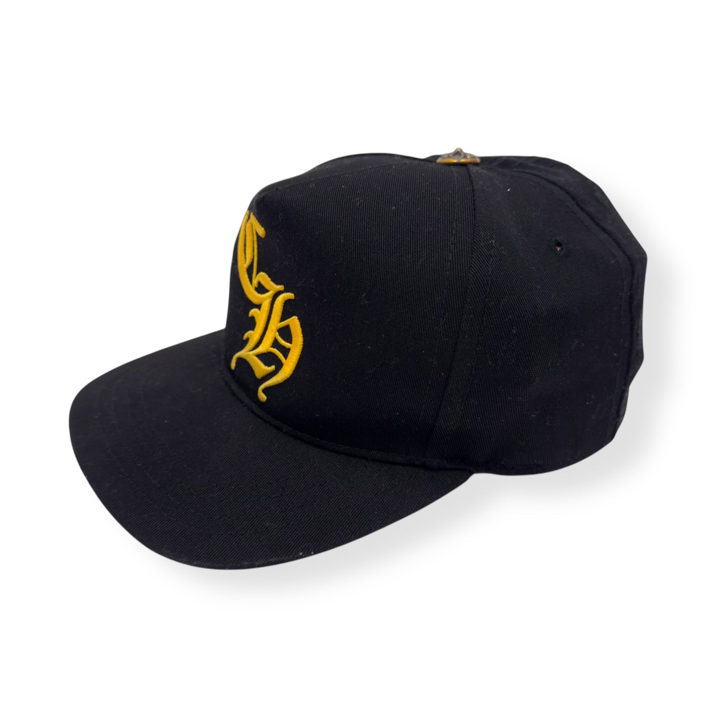 CHROME HEARTS CH BASEBALL CAP BLACK / YELLOW O/S