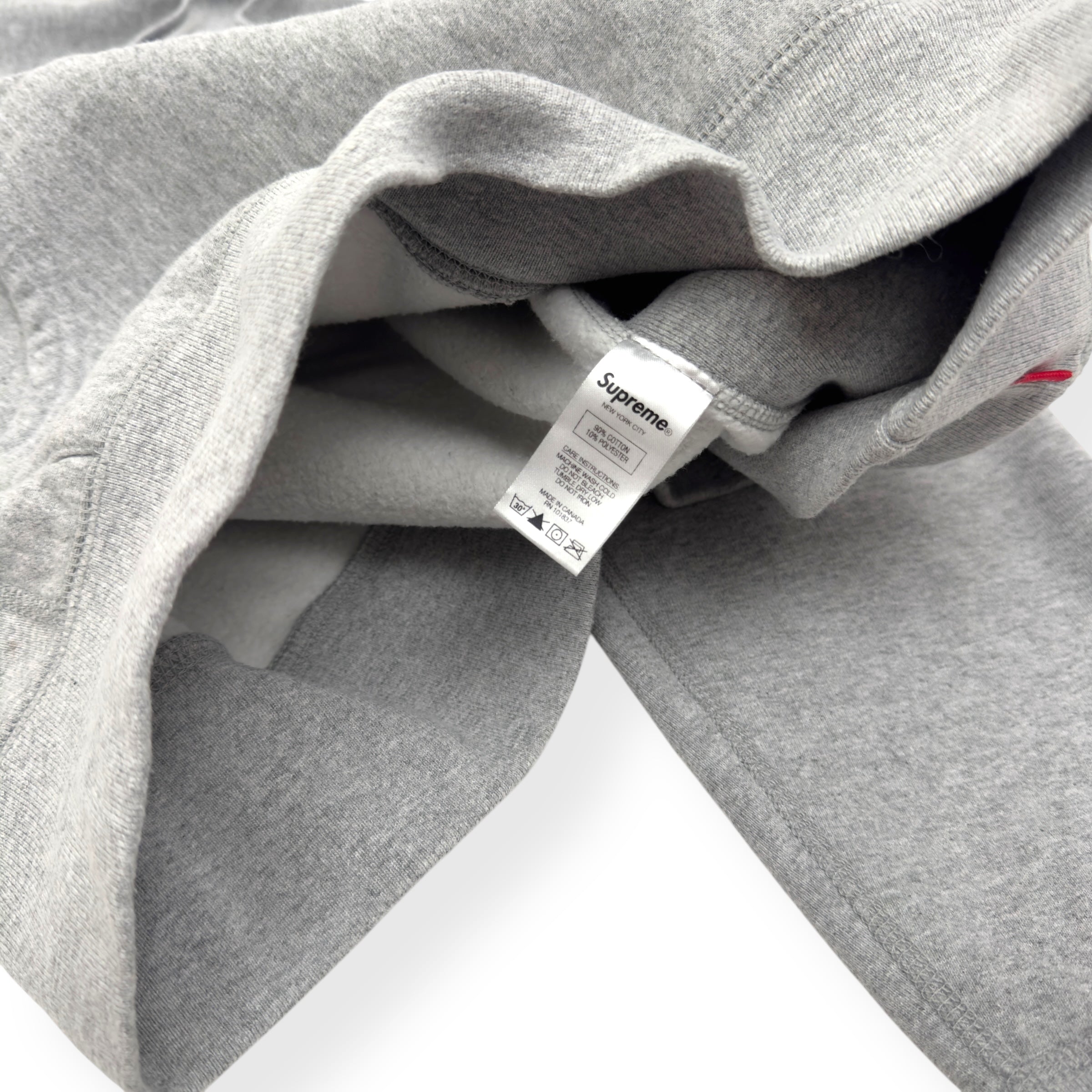 SUPREME BANDANA BOX LOGO HOODIE GREY / BLUE S