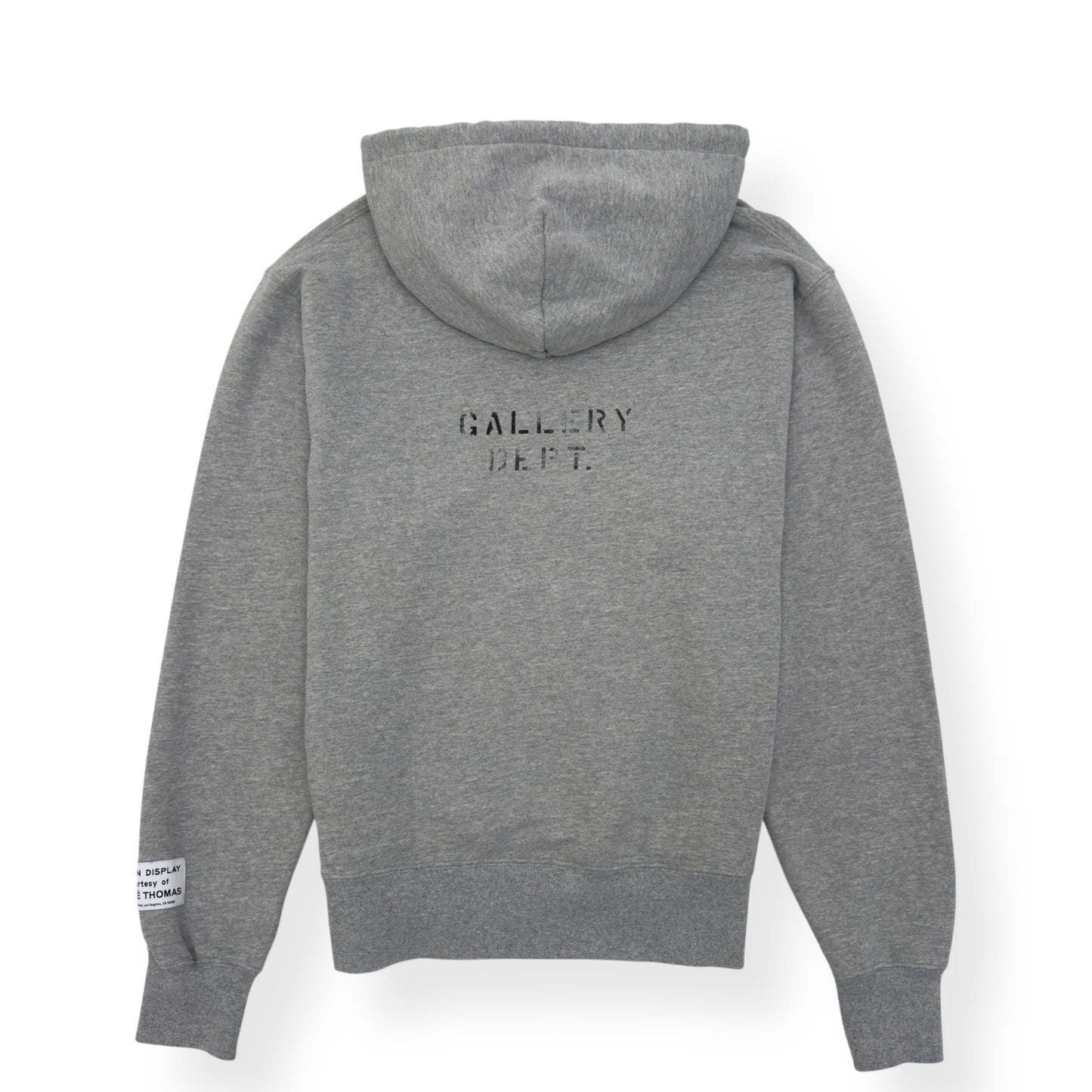 GALLERY DEPT. LOGO HOODIE GREY M