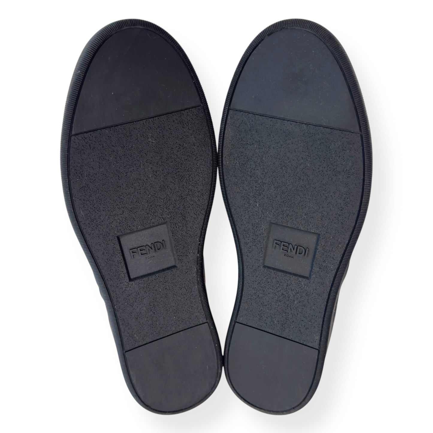 FENDI MONSTER SLIP ON SNEAKER BLACK / WHITE UK9