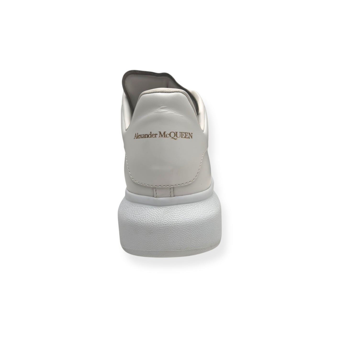ALEXANDER MCQUEEN OVERSIZED LEATHER SNEAKER WHITE 42.5 / UK8.5