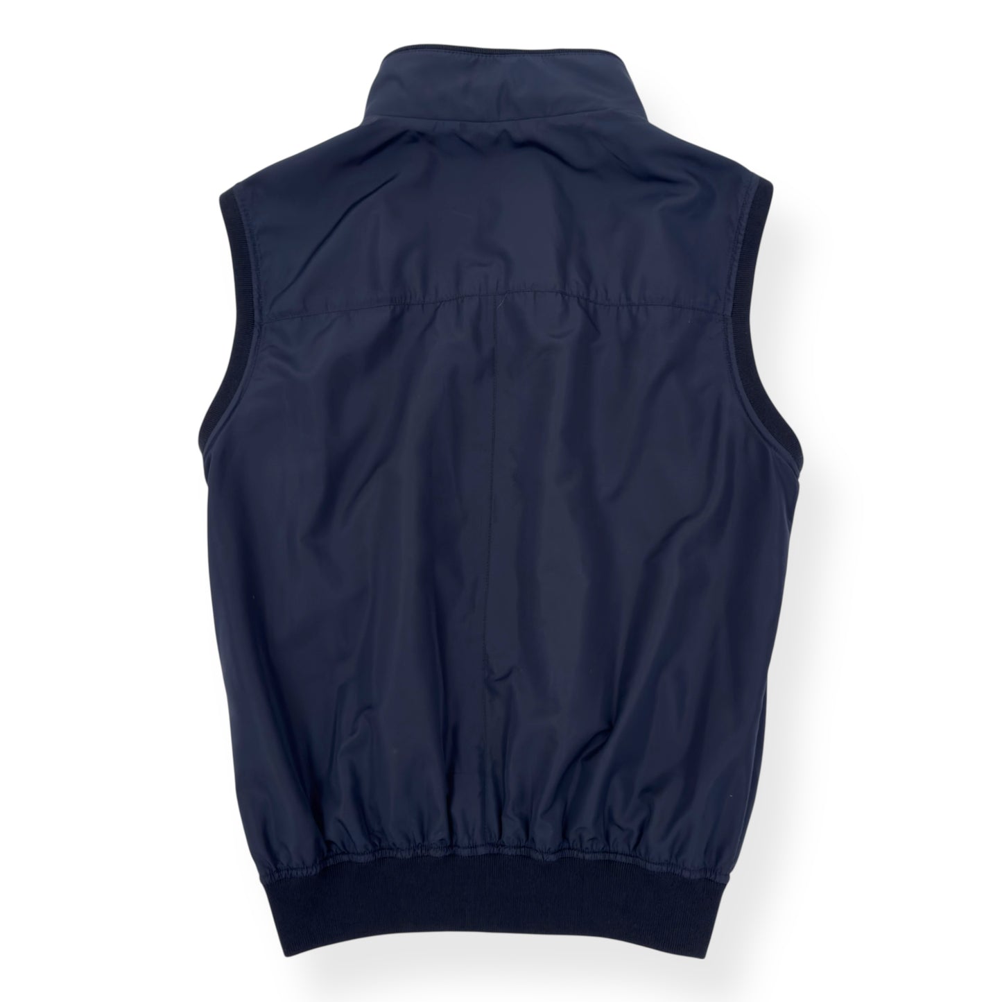 THOM SWEENEY SS23 JAPANESE NYLON GILET NAVY M