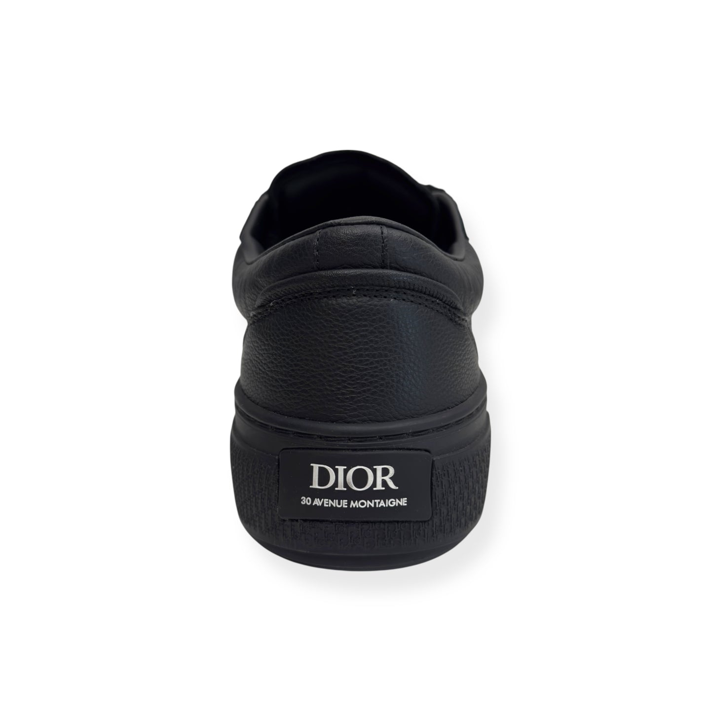 DIOR B33 LEATHER LOW TOP SNEAKER BLACK 44 / UK10