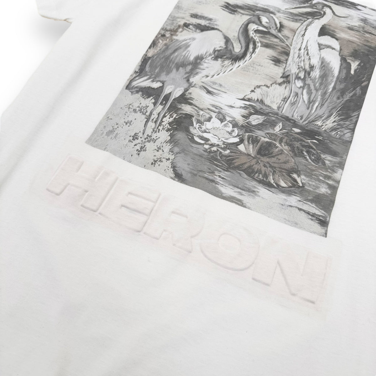 HERON PRESTON T-SHIRT WHITE L