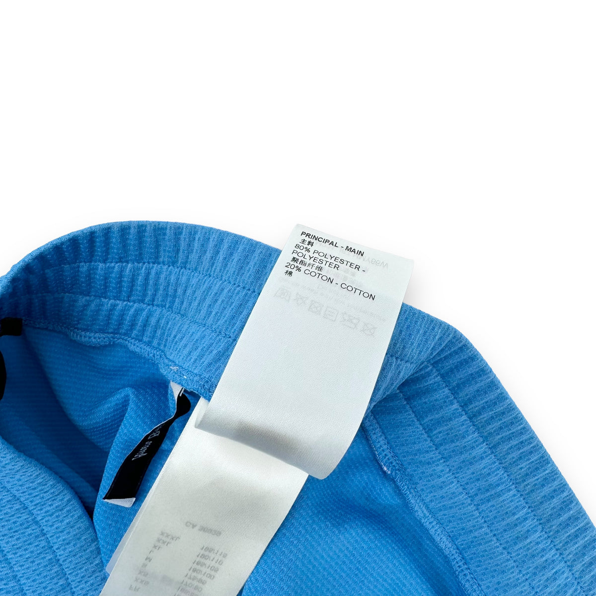 LOUIS VUITTON SPORT JERSEY WITH PATCH SHORTS BLUE L