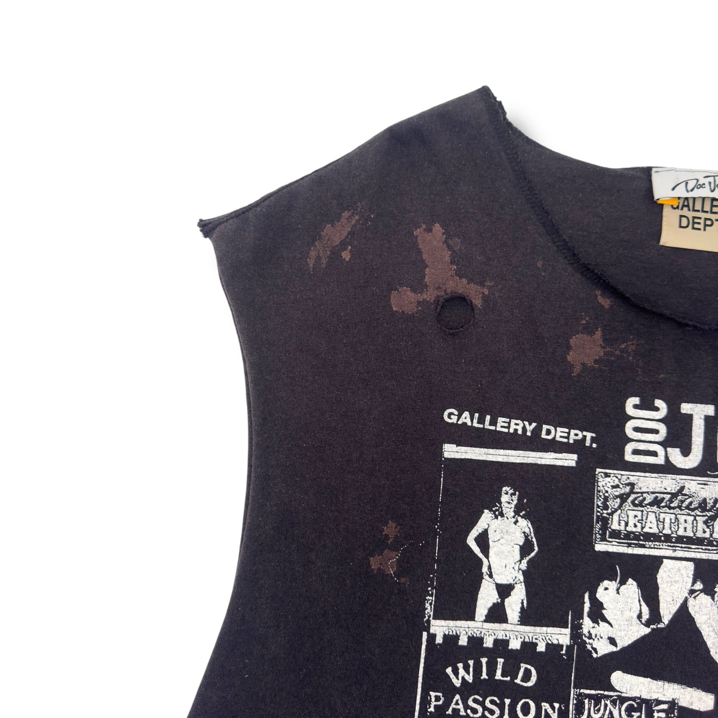 GALLERY DEPT. DOC JOHNSON DISTRESSED VEST GREY XL