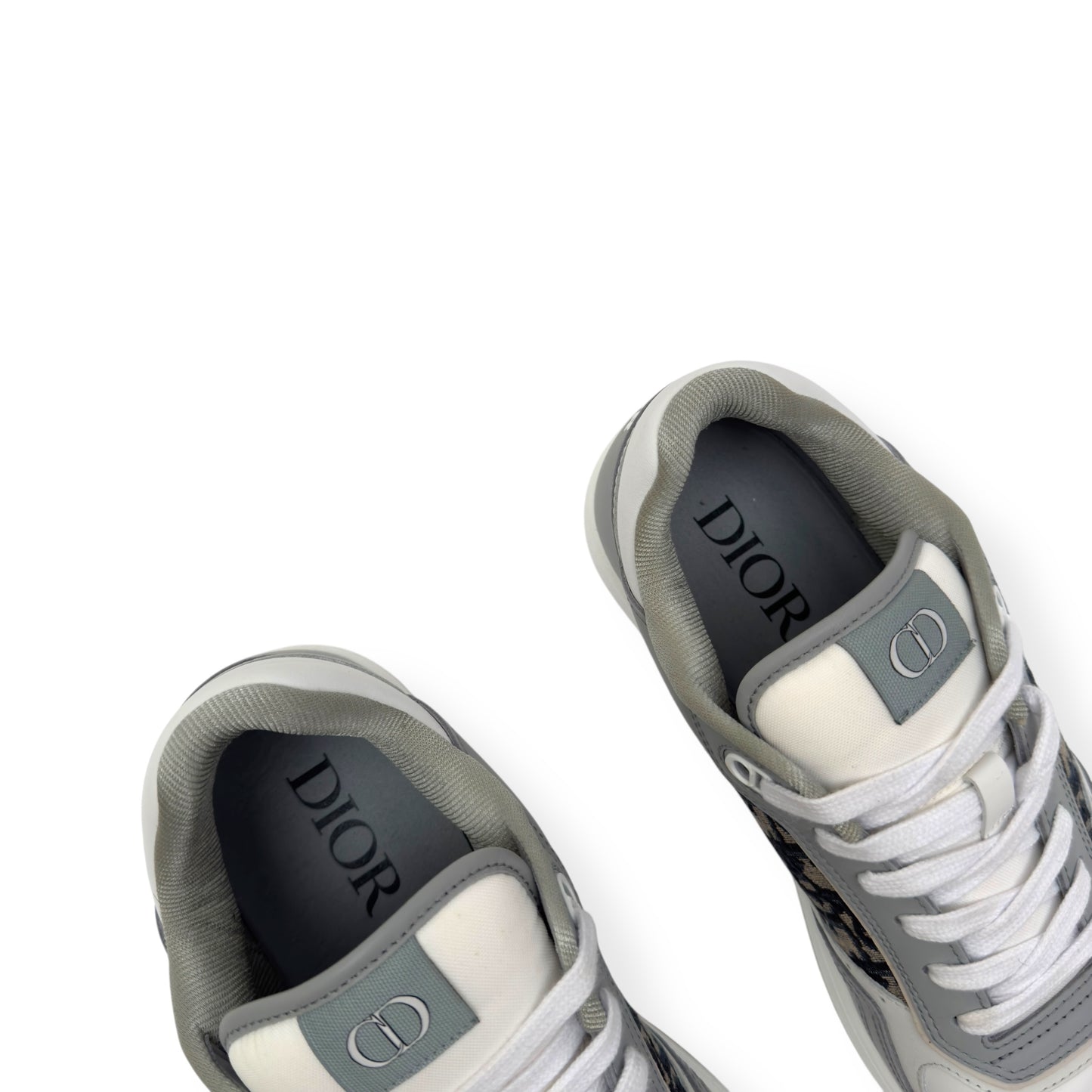DIOR B27 LOW TOP SNEAKER GREY / WHITE 43 / UK9