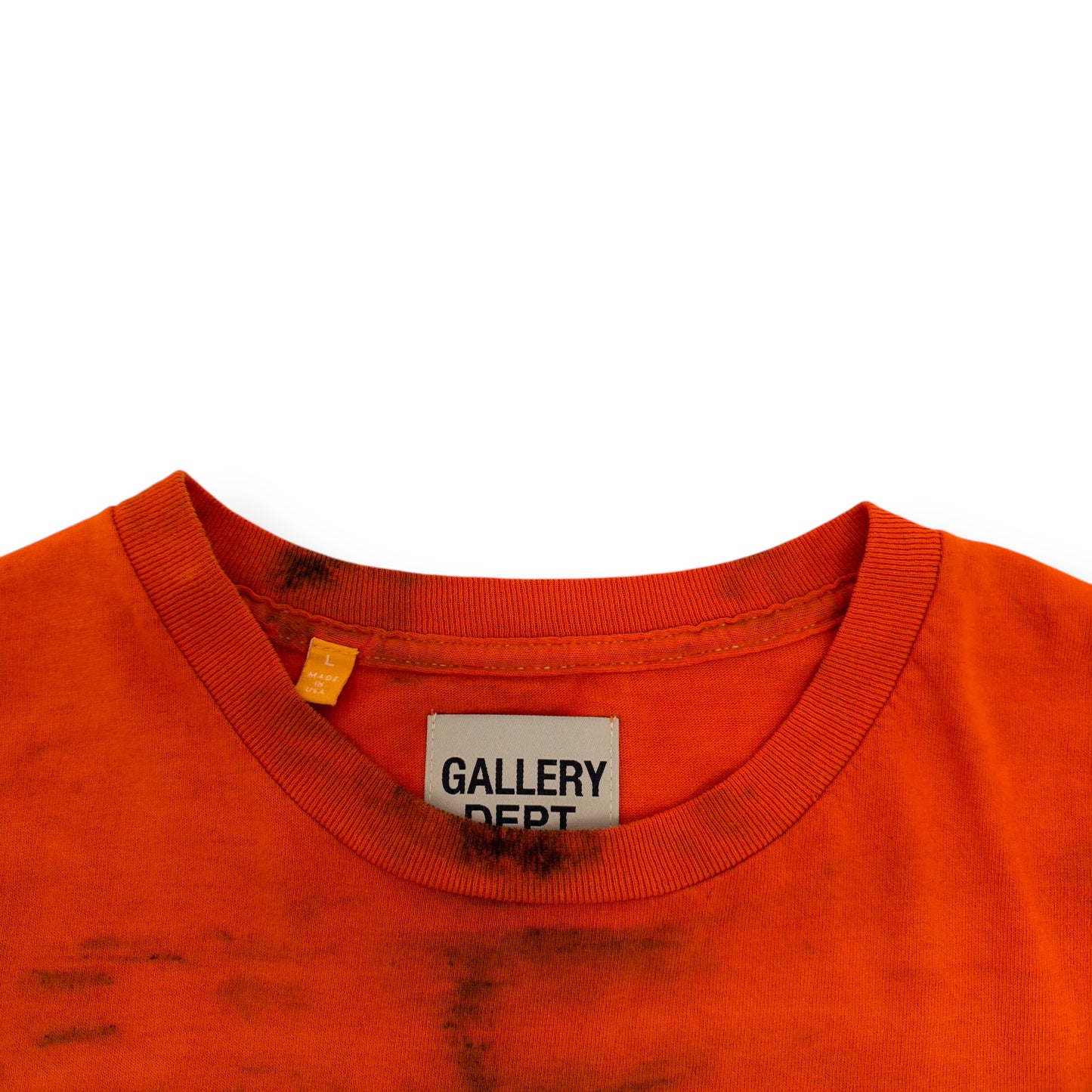 GALLERY DEPT. MIAMI BEACH T-SHIRT ORANGE L