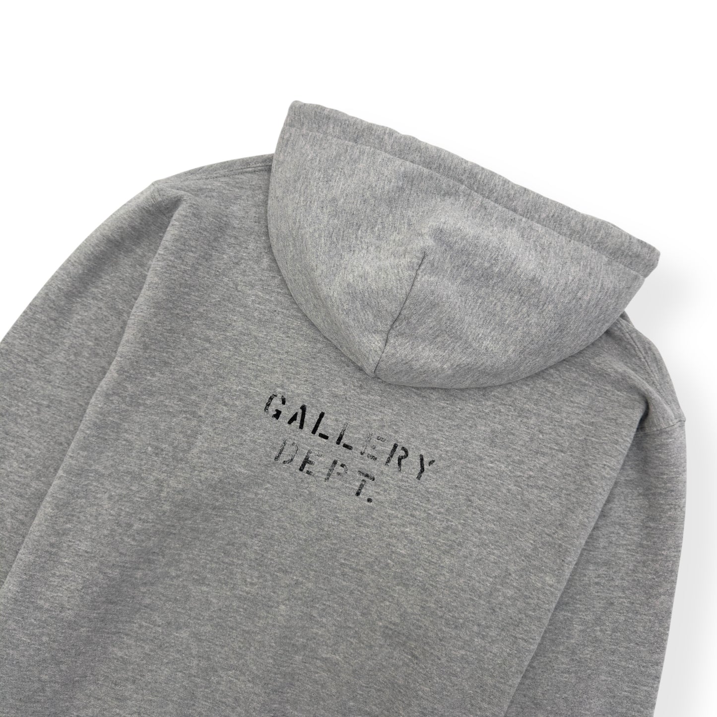 GALLERY DEPT. LOGO HOODIE GREY M