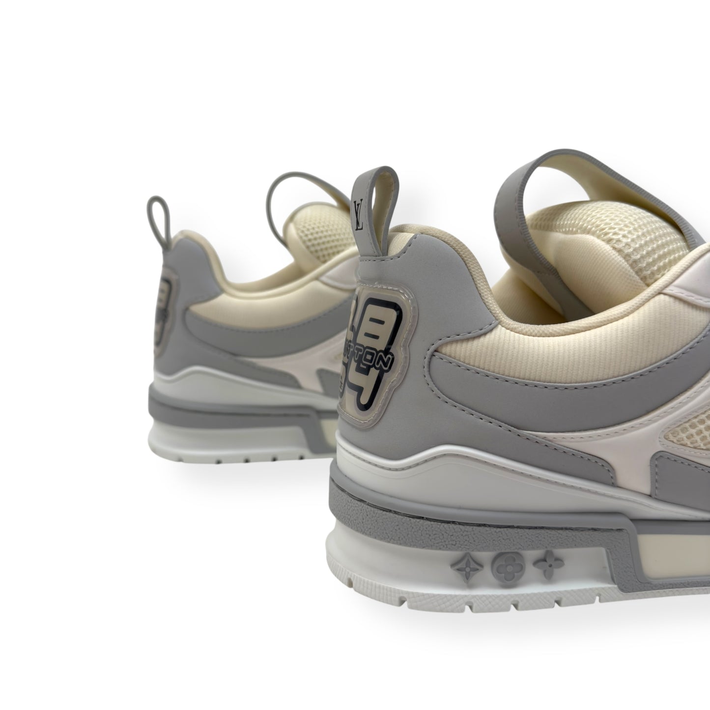 LOUIS VUITTON LV SKATE SNEAKER LUXURY GREY UK8
