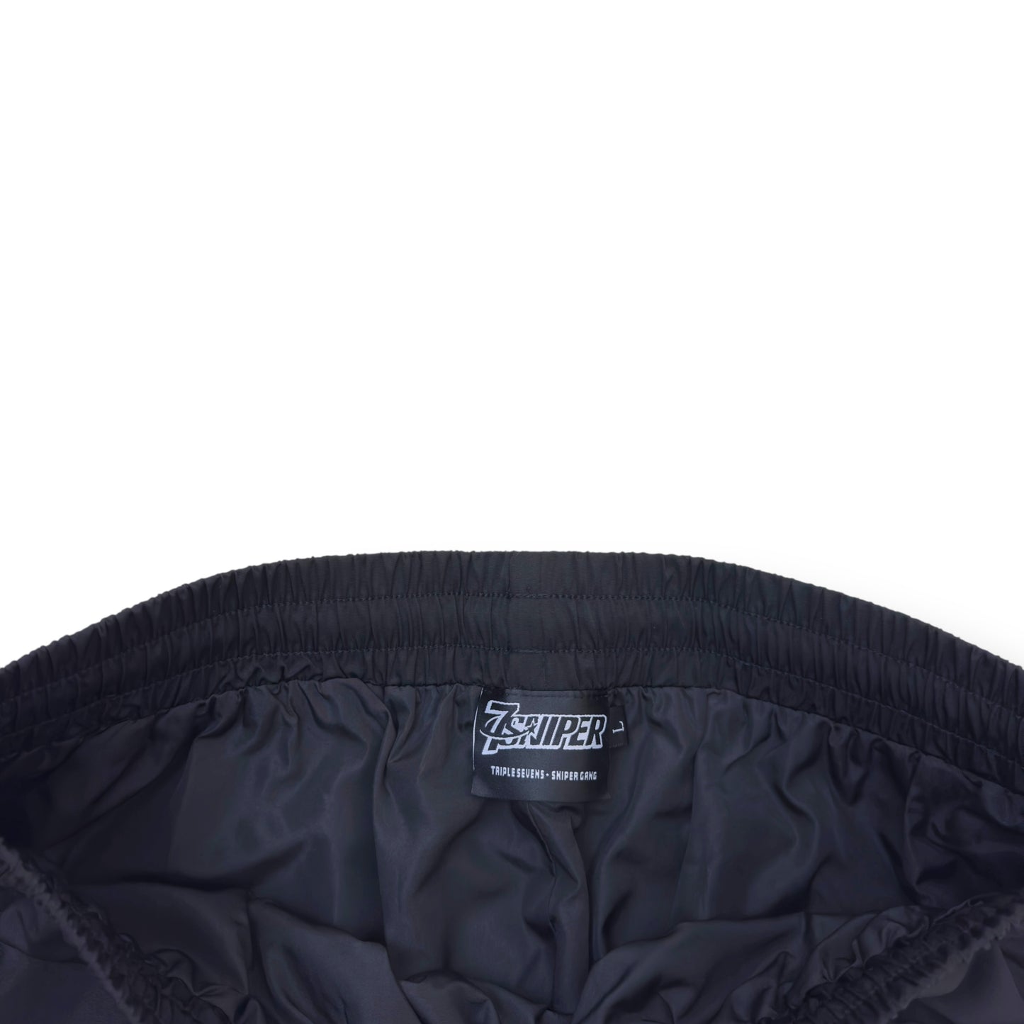 SNIPER GANG SG X 777 TRACK PANTS BLACK / WHITE L