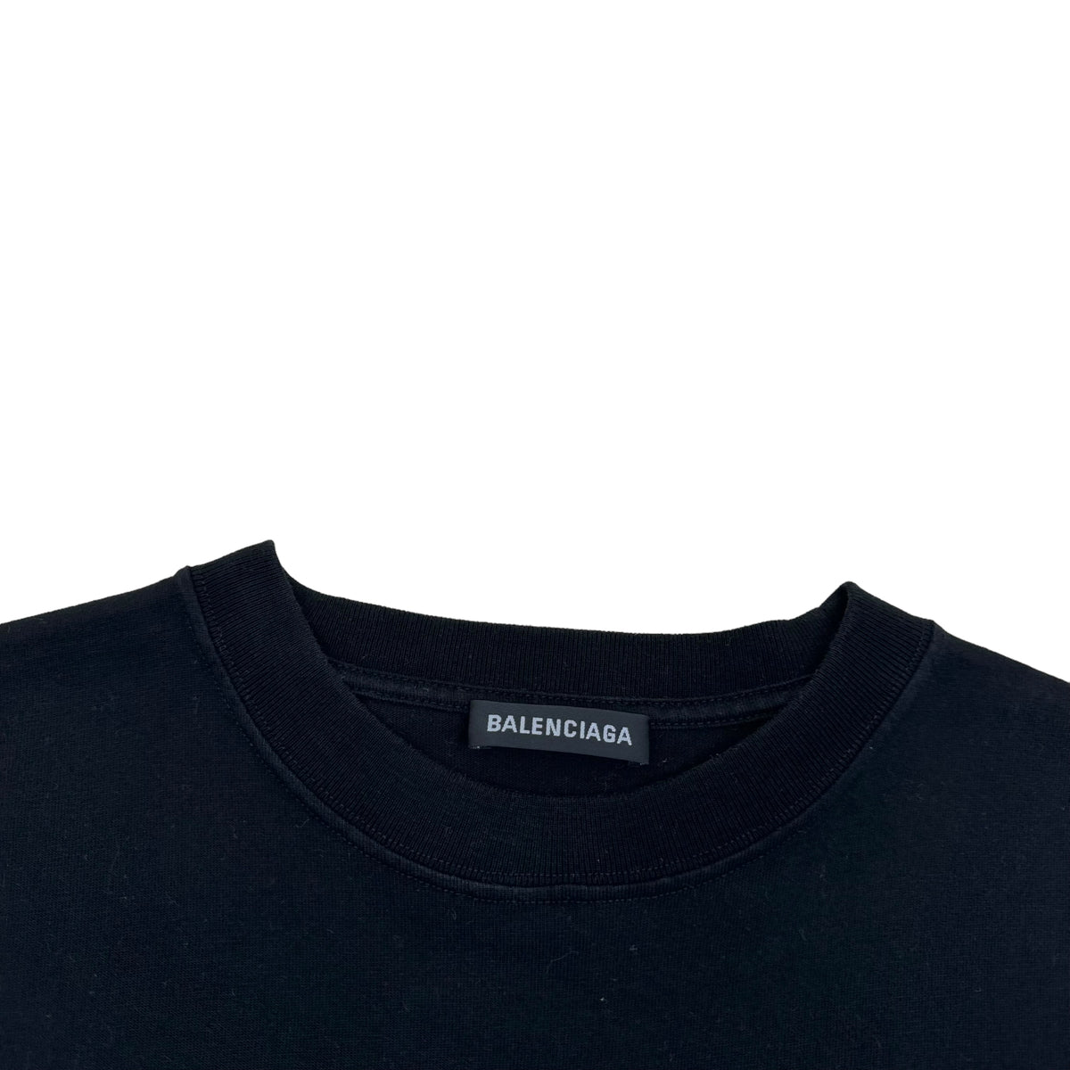 BALENCIAGA OVERSIZED SYMBOLIC LOGO T-SHIRT BLACK M