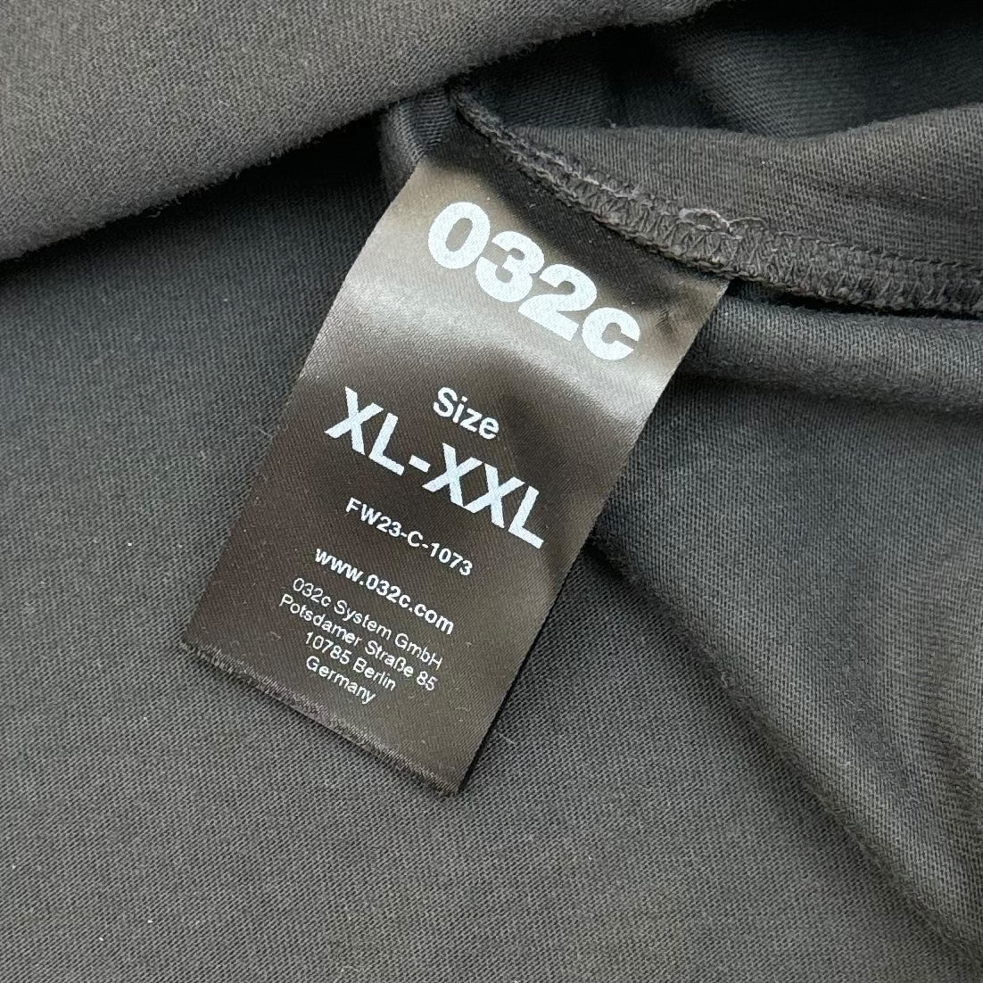 032C RELIGIOUS SERVICES LONG SLEEVE T-SHIRT GREY XL