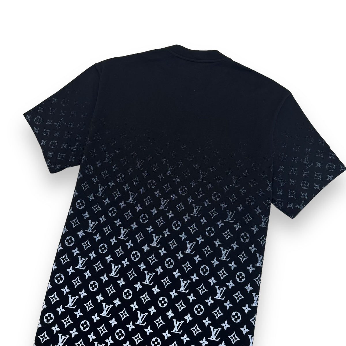 LOUIS VUITTON MONOGRAM GRADIENT T-SHIRT BLACK XL