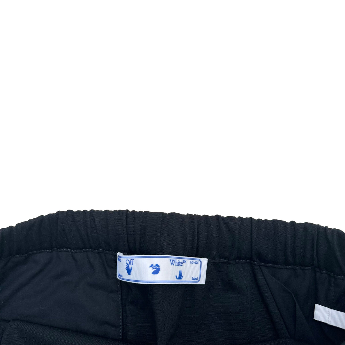 OFF-WHITE PARACHUTE CARGO TROUSERS BLACK XL