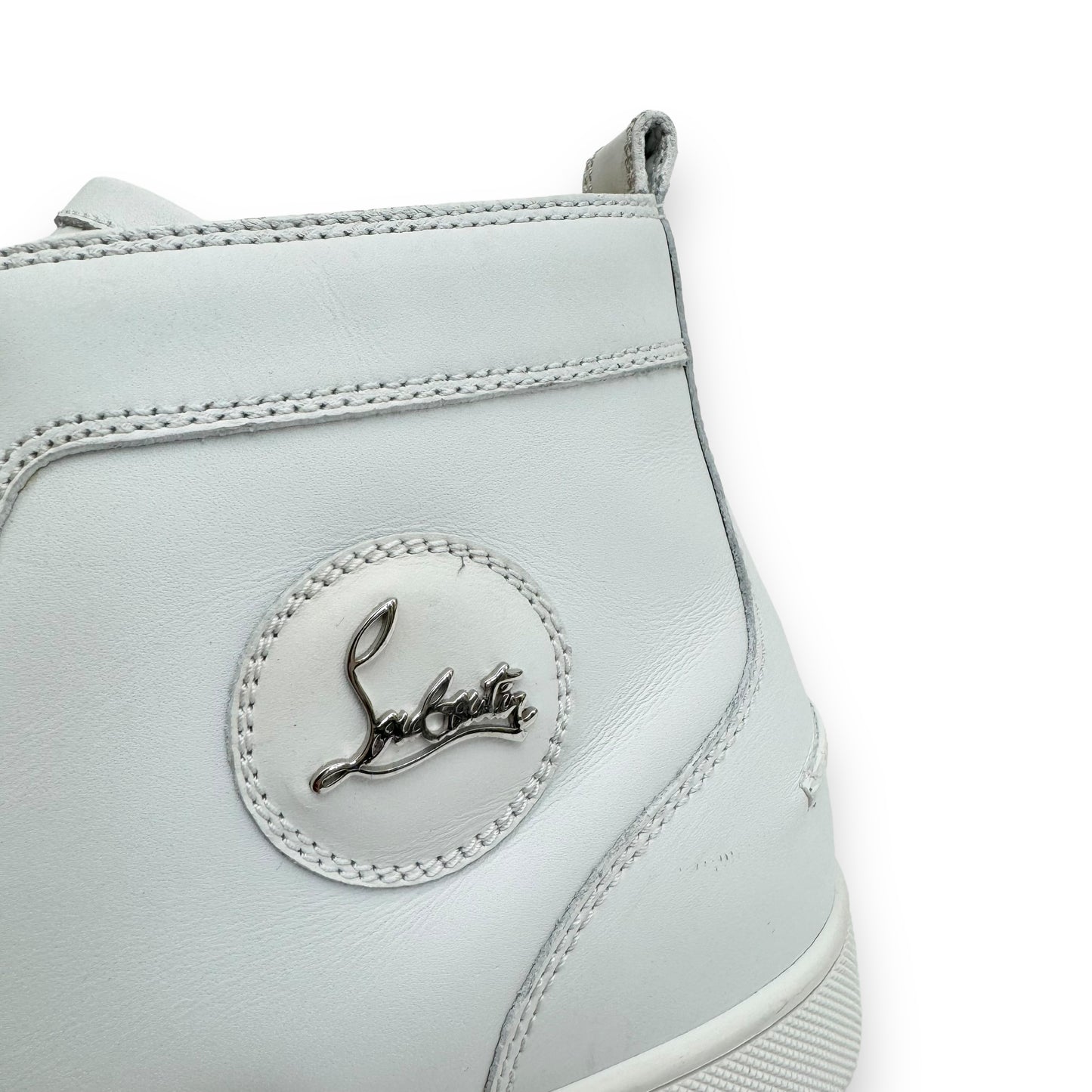 CHRISTIAN LOUBOUTIN LOUIS ORLATO SNEAKER WHITE UK9