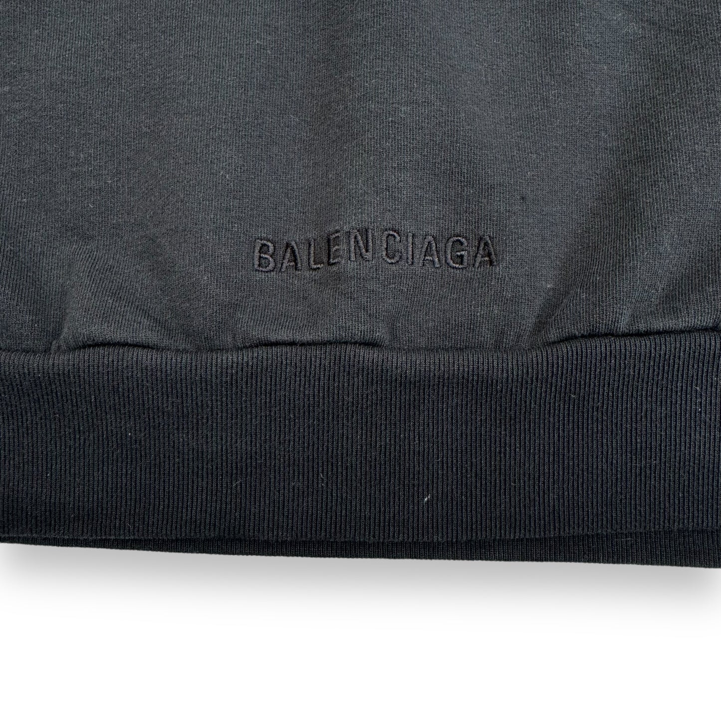 BALENCIAGA X THE SIMPSONS GRAPHIC PRINT HOODIE BLACK M