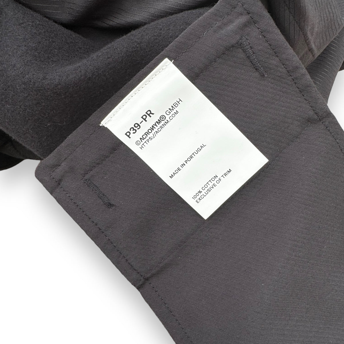 ACRONYM P39-PR PANTS BLACK S