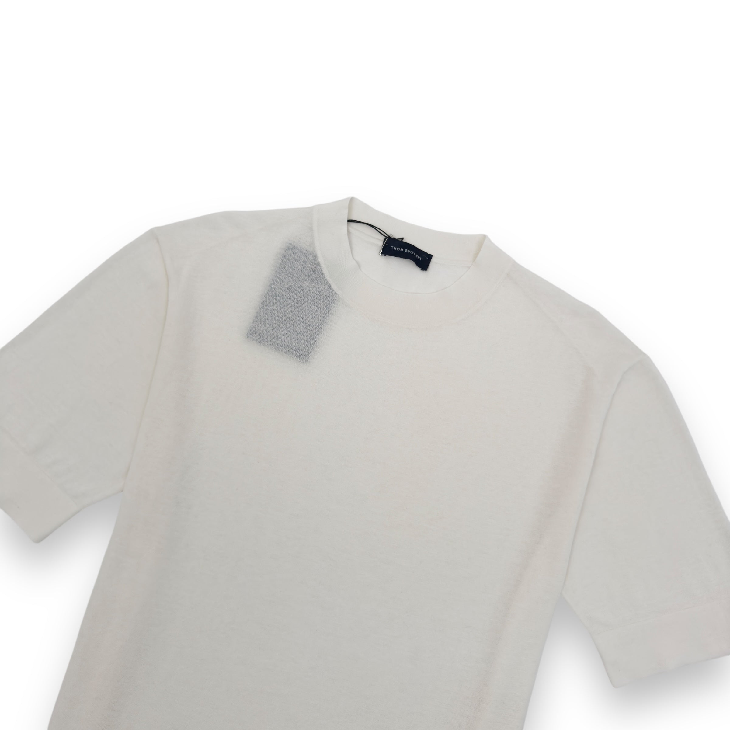 THOM SWEENEY SS23 COTTON T-SHIRT CREAM M