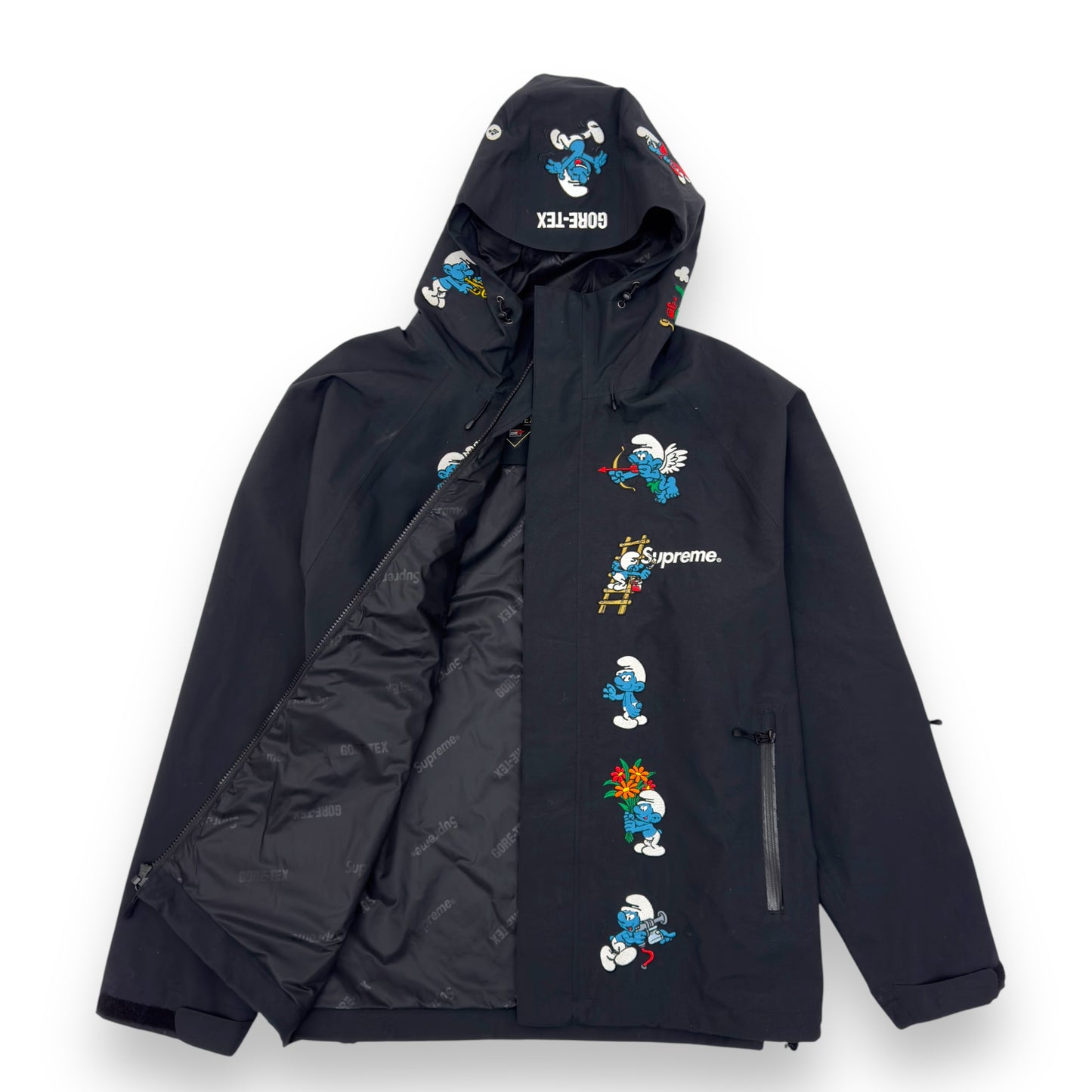SUPREME X SMUFS FW20 GORE-TEX JACKET BLACK L